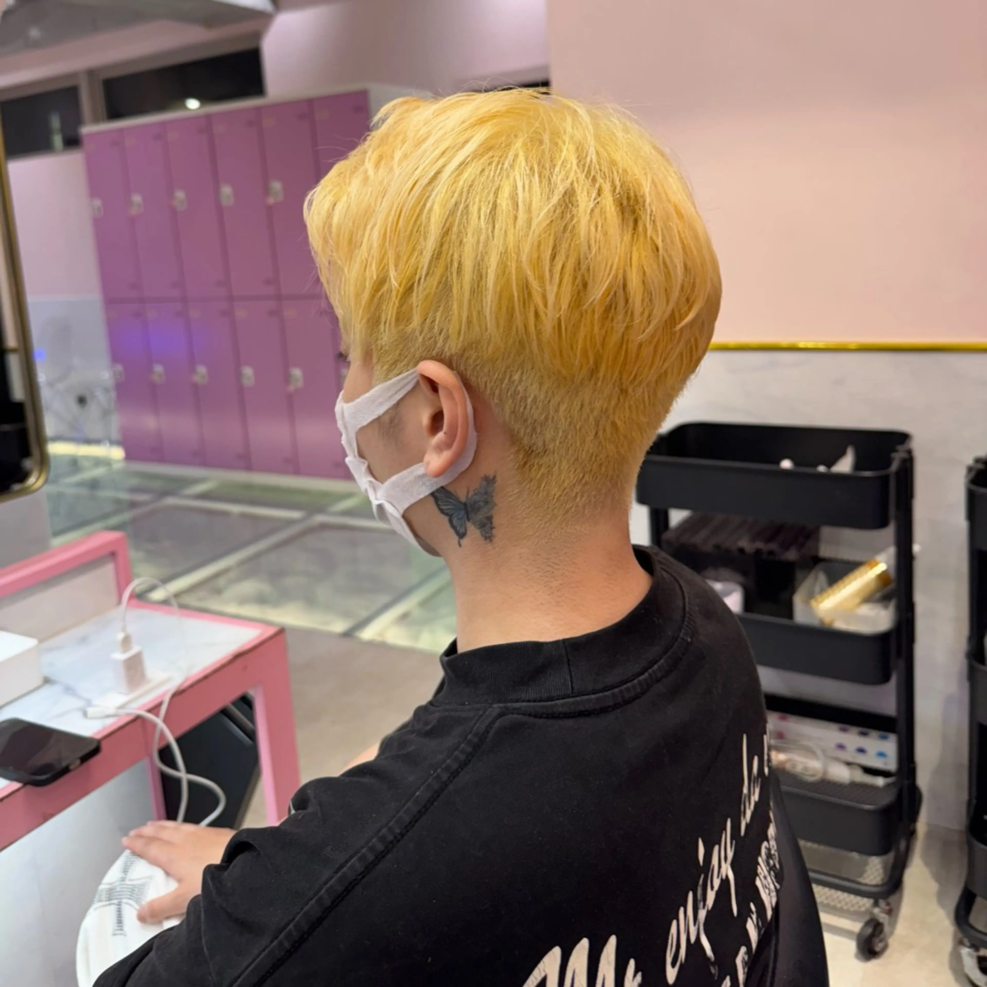 ショート カラー メンズ ヘアカラー トリートメント 高発色/デザイン ☀️toku☀️のヘアスタイル