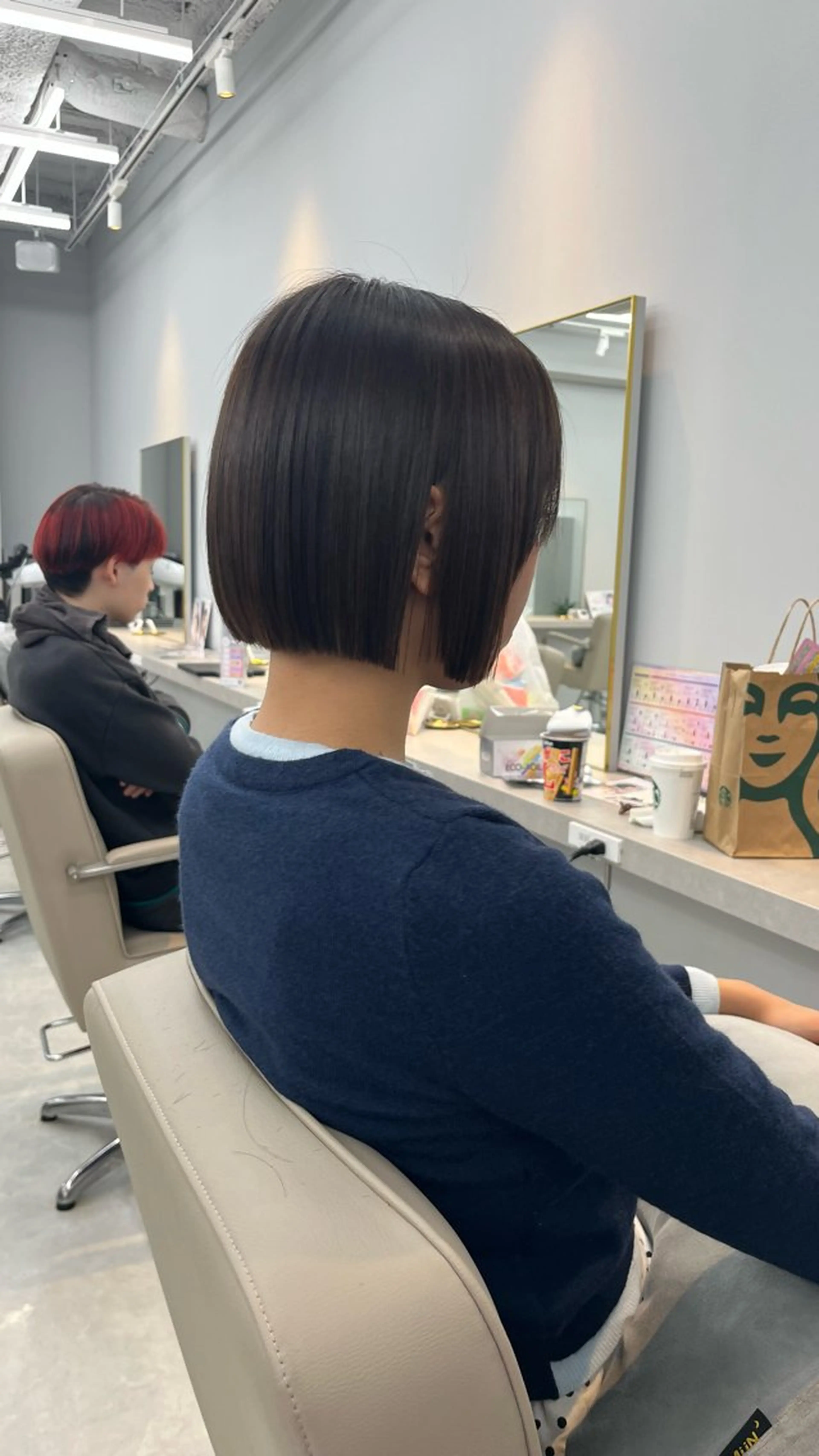 ショート 縮毛矯正 縮毛矯正 💋薄井 舞💋のヘアスタイル