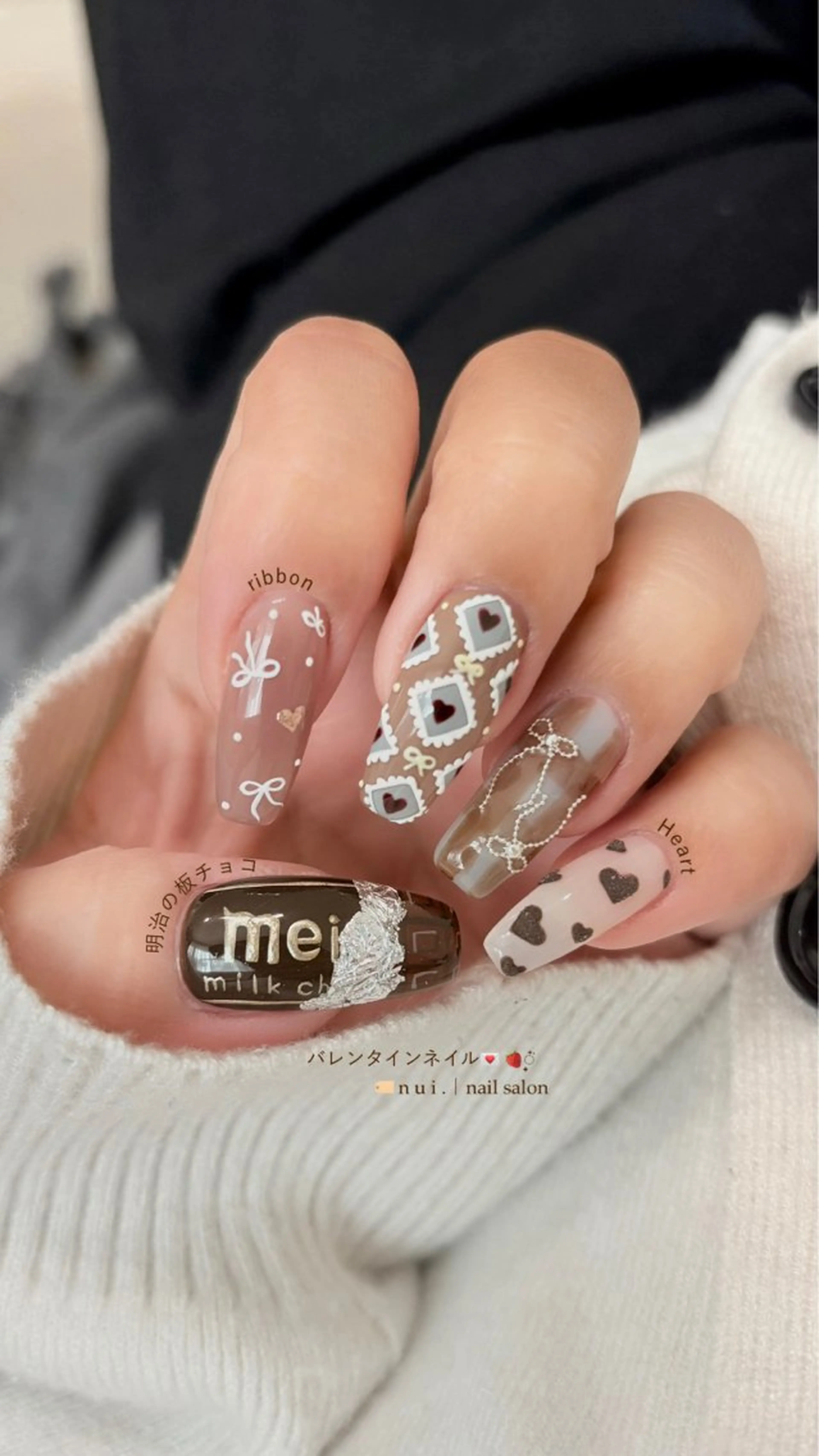 ネイル ハンドネイル n u i . nail salonのネイルデザイン
