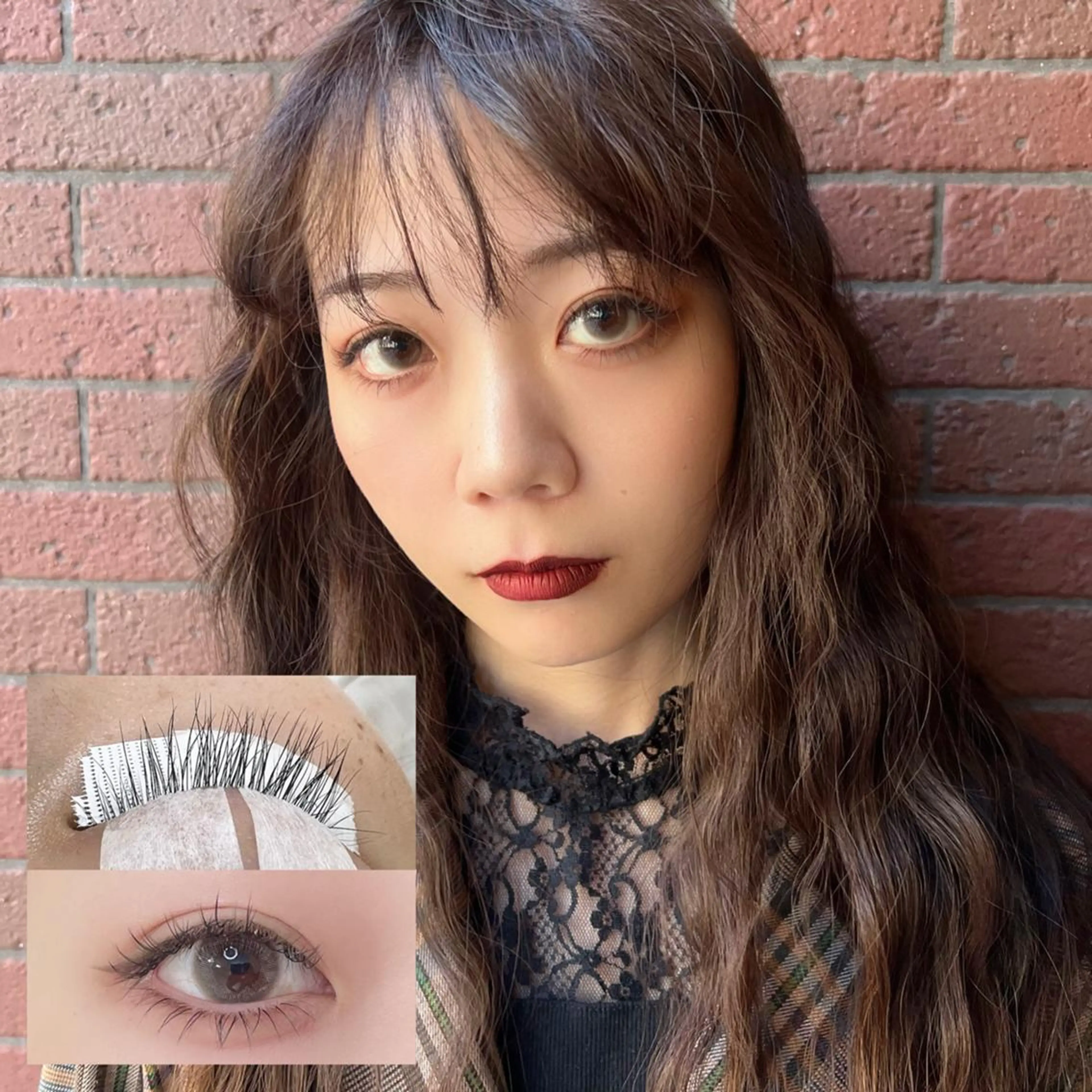 マツエク・マツパ カラーマツエク フラットラッシュ ナチュラル マツエク ZULeyelash 柏東口のマツエク・マツパデザイン