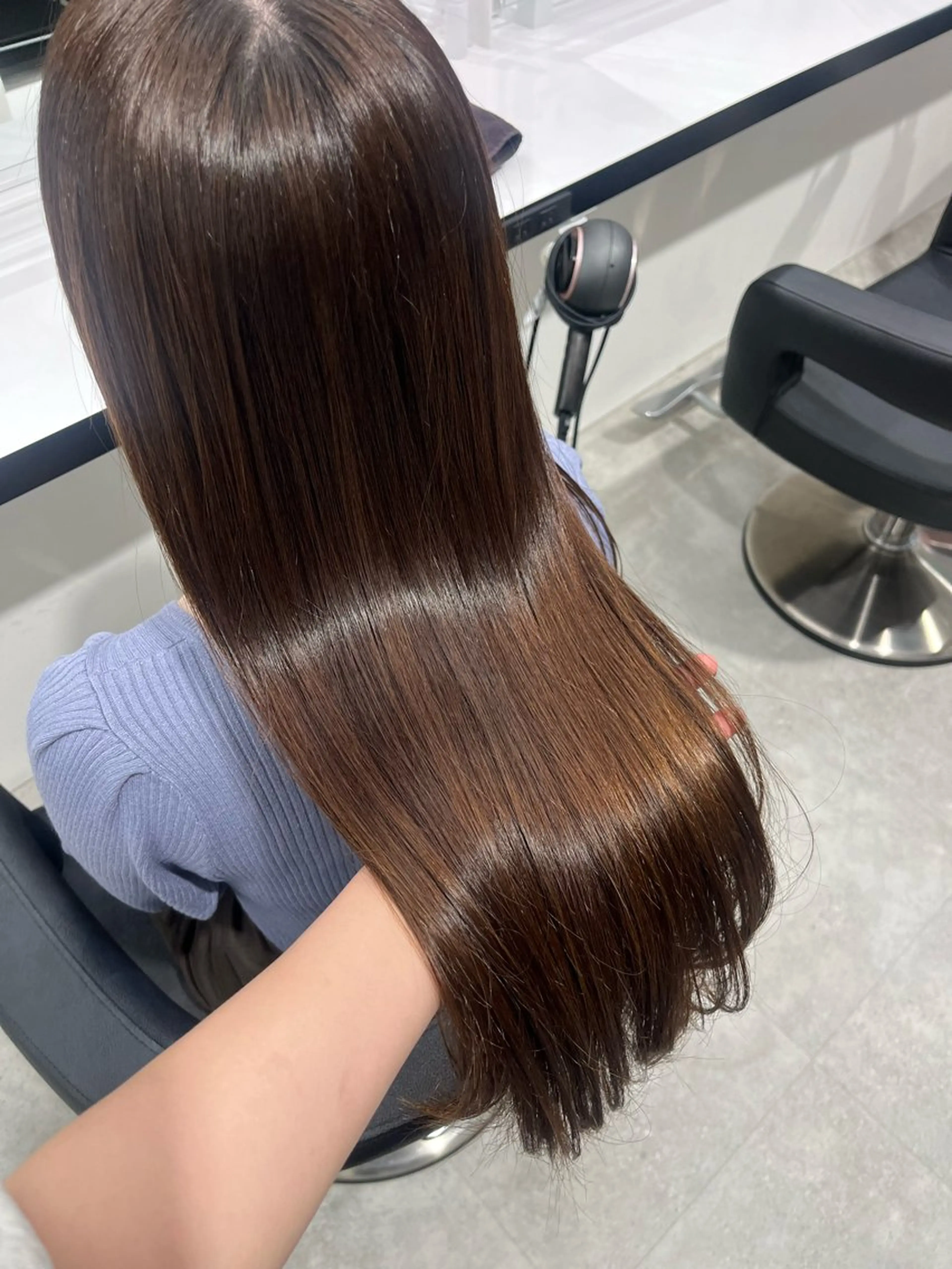 ロング みう/仙台/暖色/ 艶髪/顔周りカット/のヘアスタイル