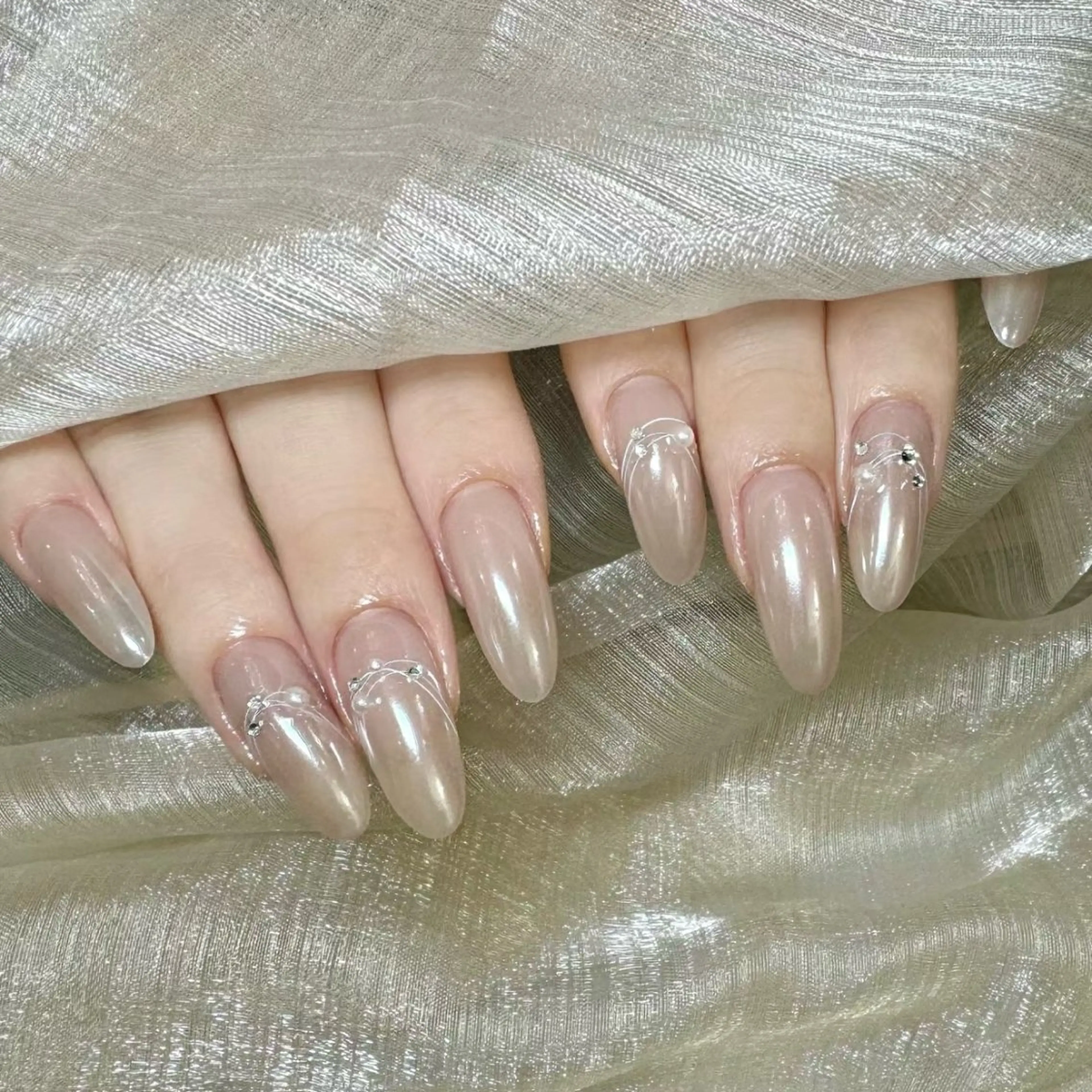 ネイル ハンドネイル By moonネイル 🌷ワンホン/韓国風のネイルデザイン