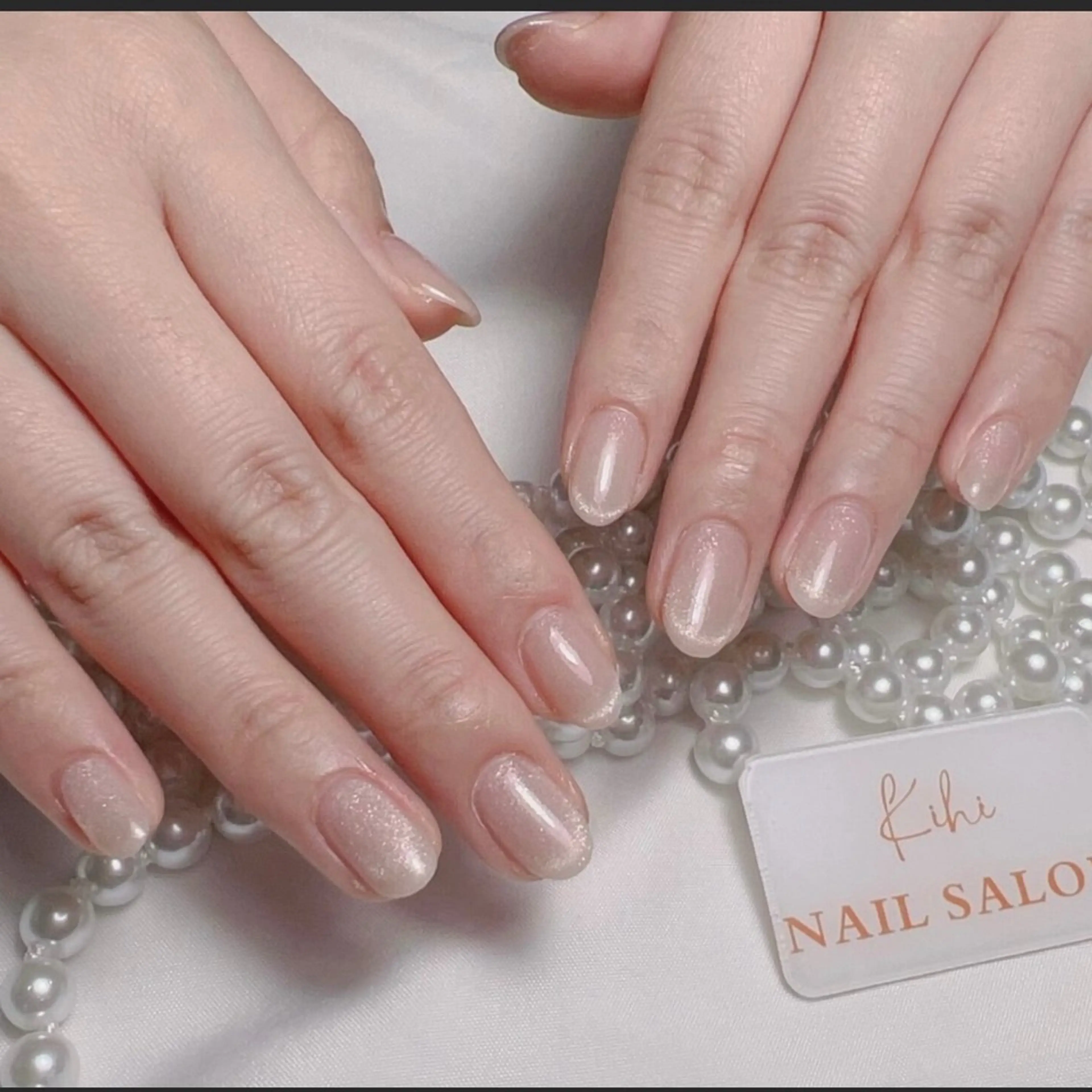 ネイル アートネイル フレンチネイル ジェルネイル グラデーション 韓国ネイル ハンドネイル 💕鈴木ユリ パラジェル/オフ無料のネイルデザイン