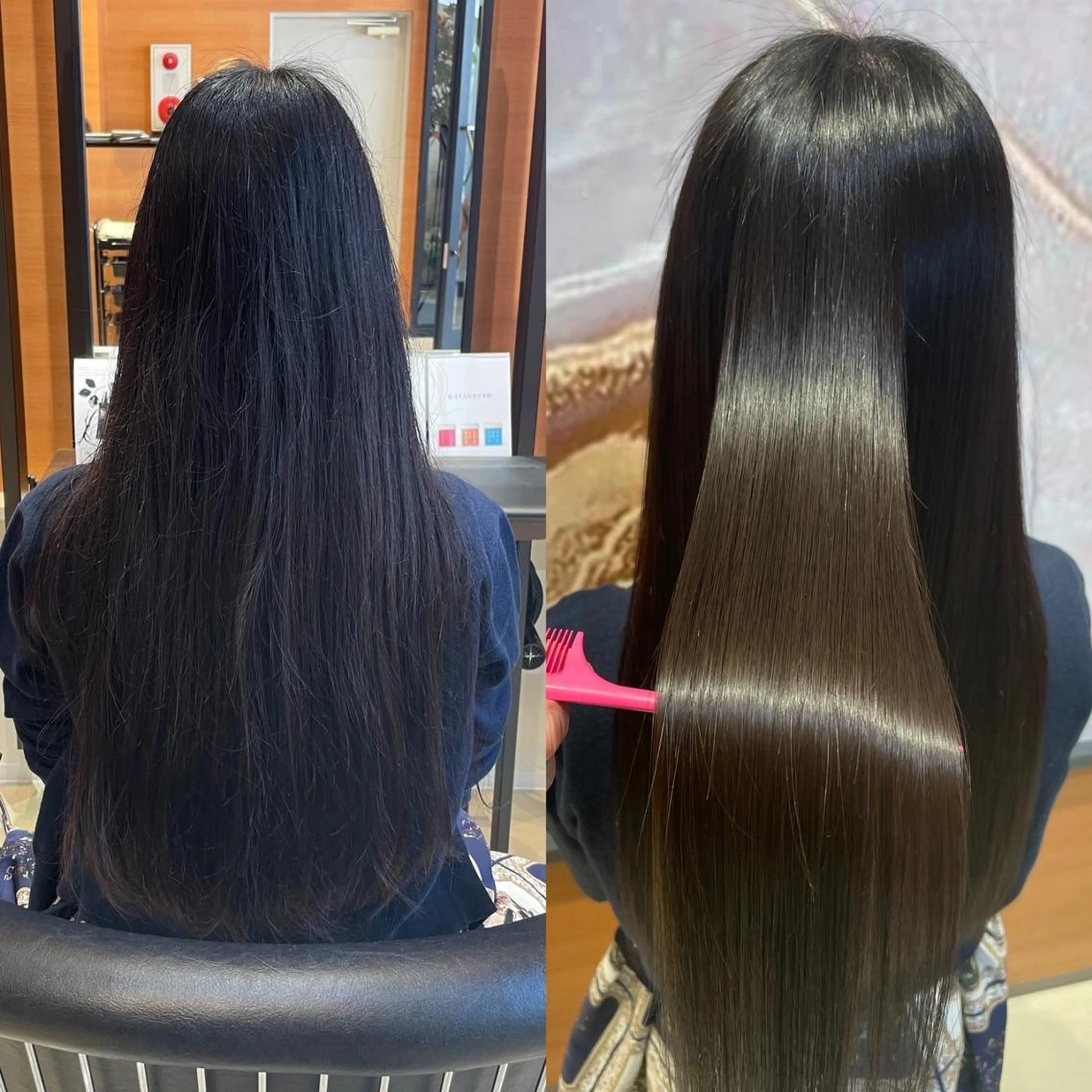 ロング お団子ヘア ミストバング ボブ ハイライト 姫カット 岡田 大樹のヘアスタイル