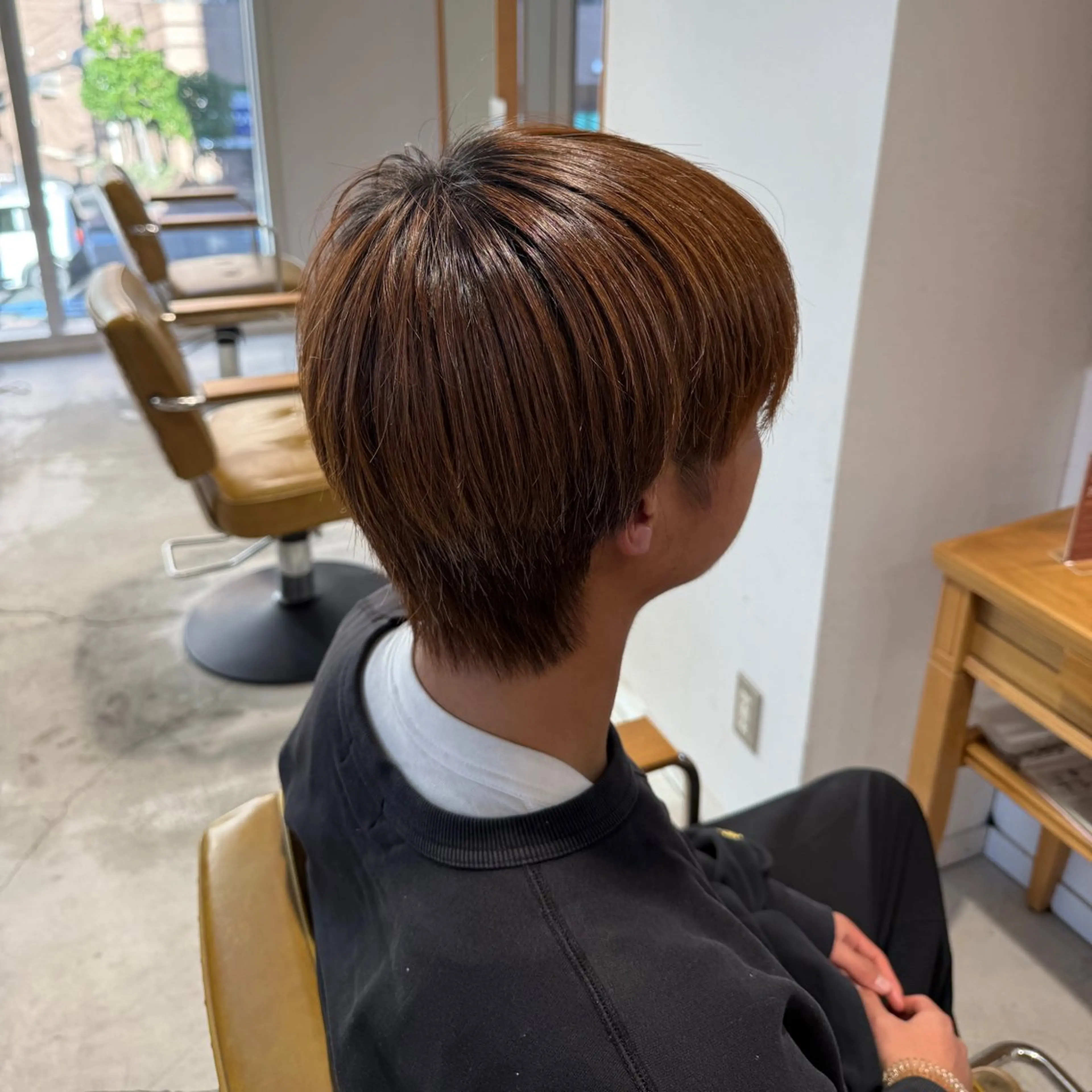 メンズ カット 柳樂 響のヘアスタイル