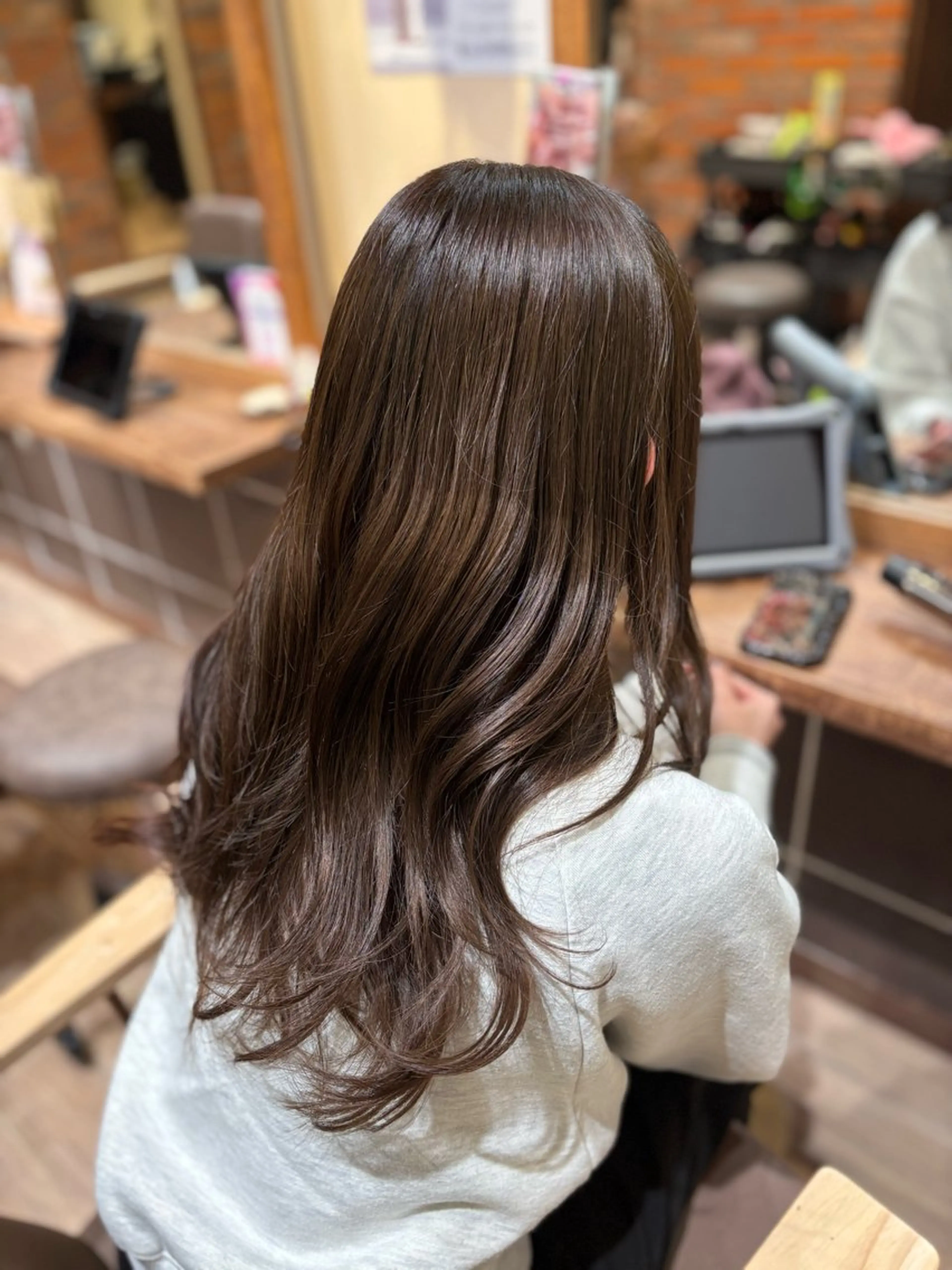 ロング カラー jammin.新塘 亮介のヘアスタイル