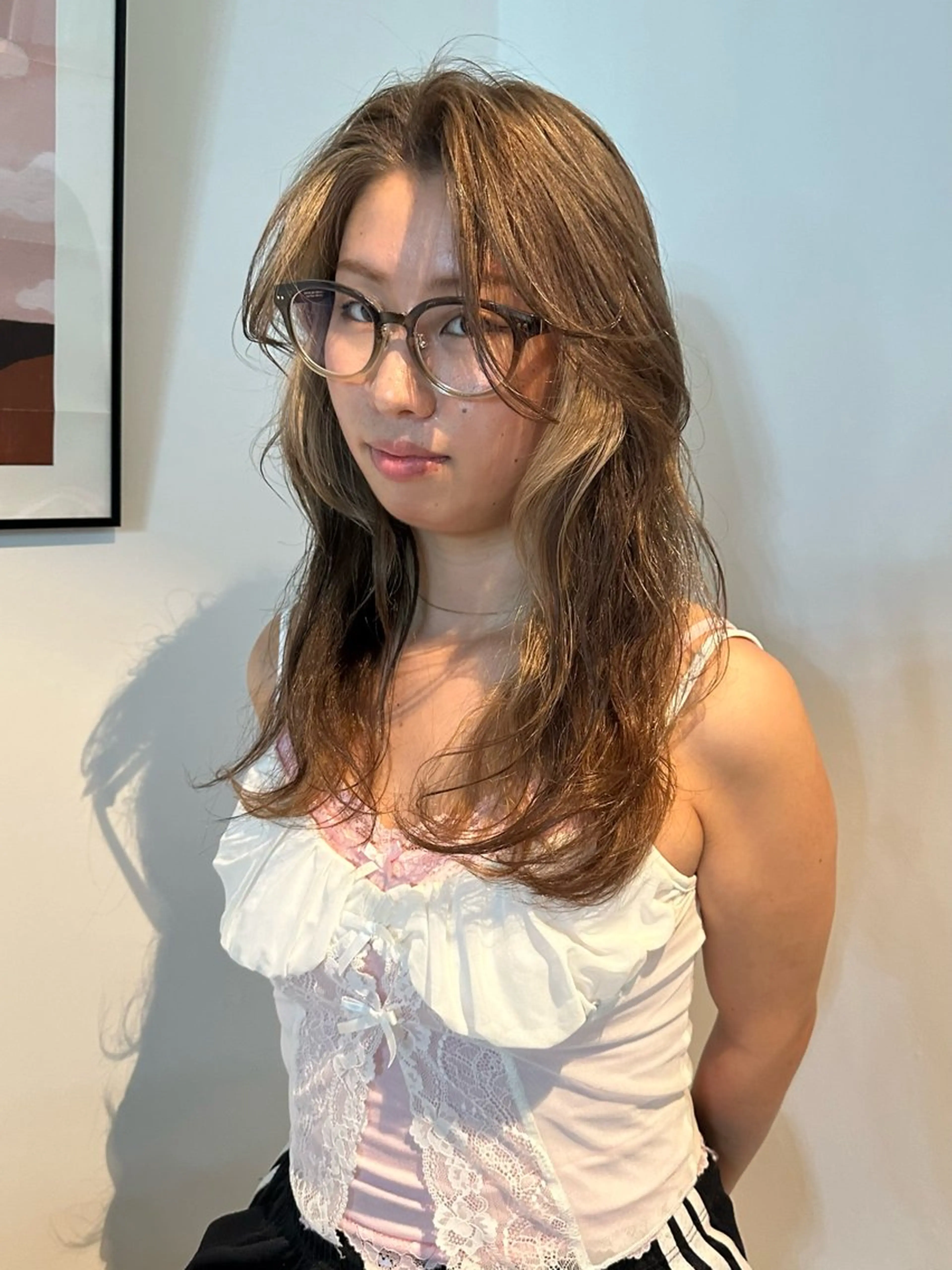 セミロング カット 🎀オイダイラ モモカ🎀のヘアスタイル