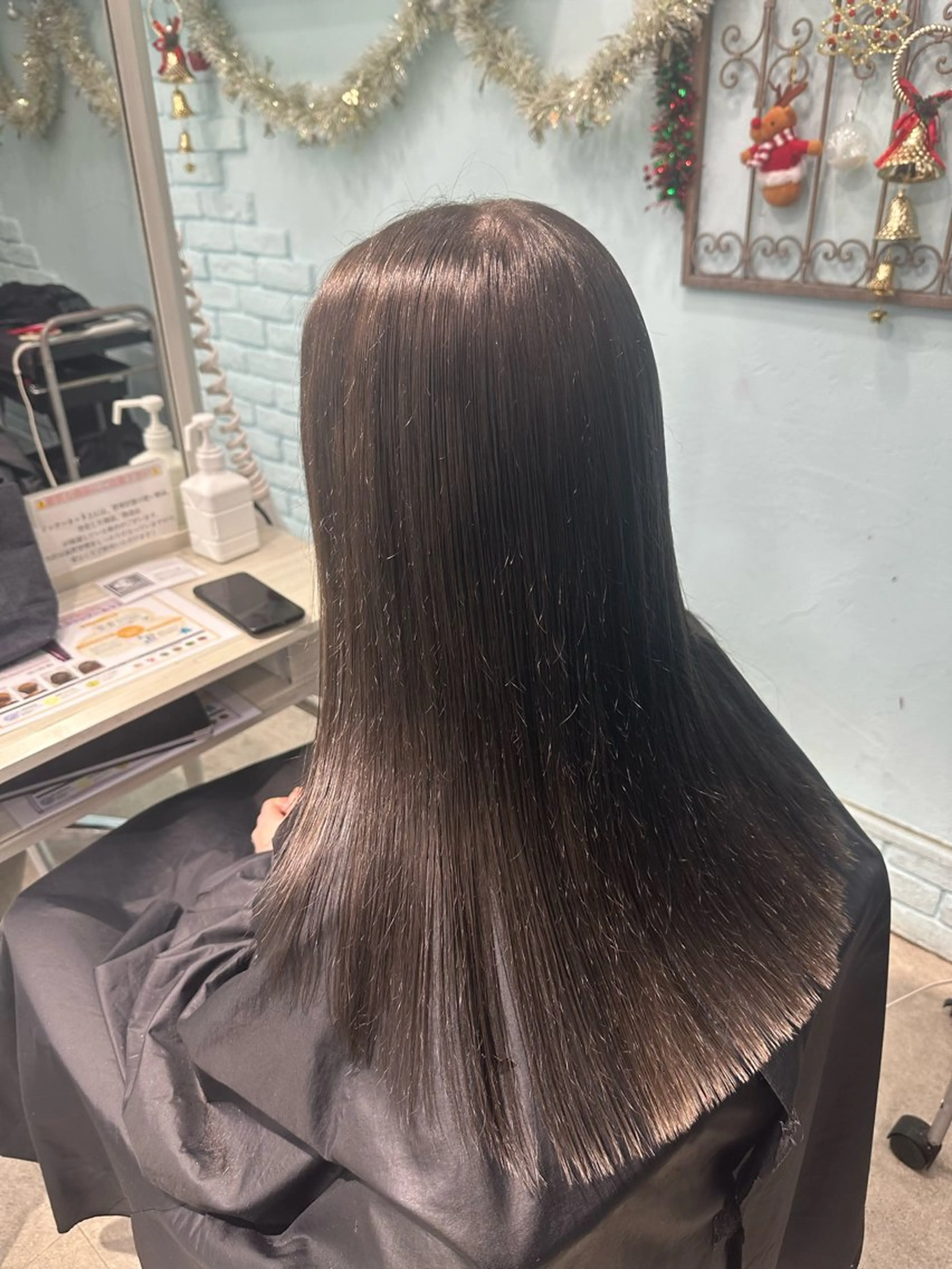 ロング カラー 韓国風ヘア ヘアカラー 透明感カラー/外苑前 /MIRAI🇰🇷のヘアスタイル