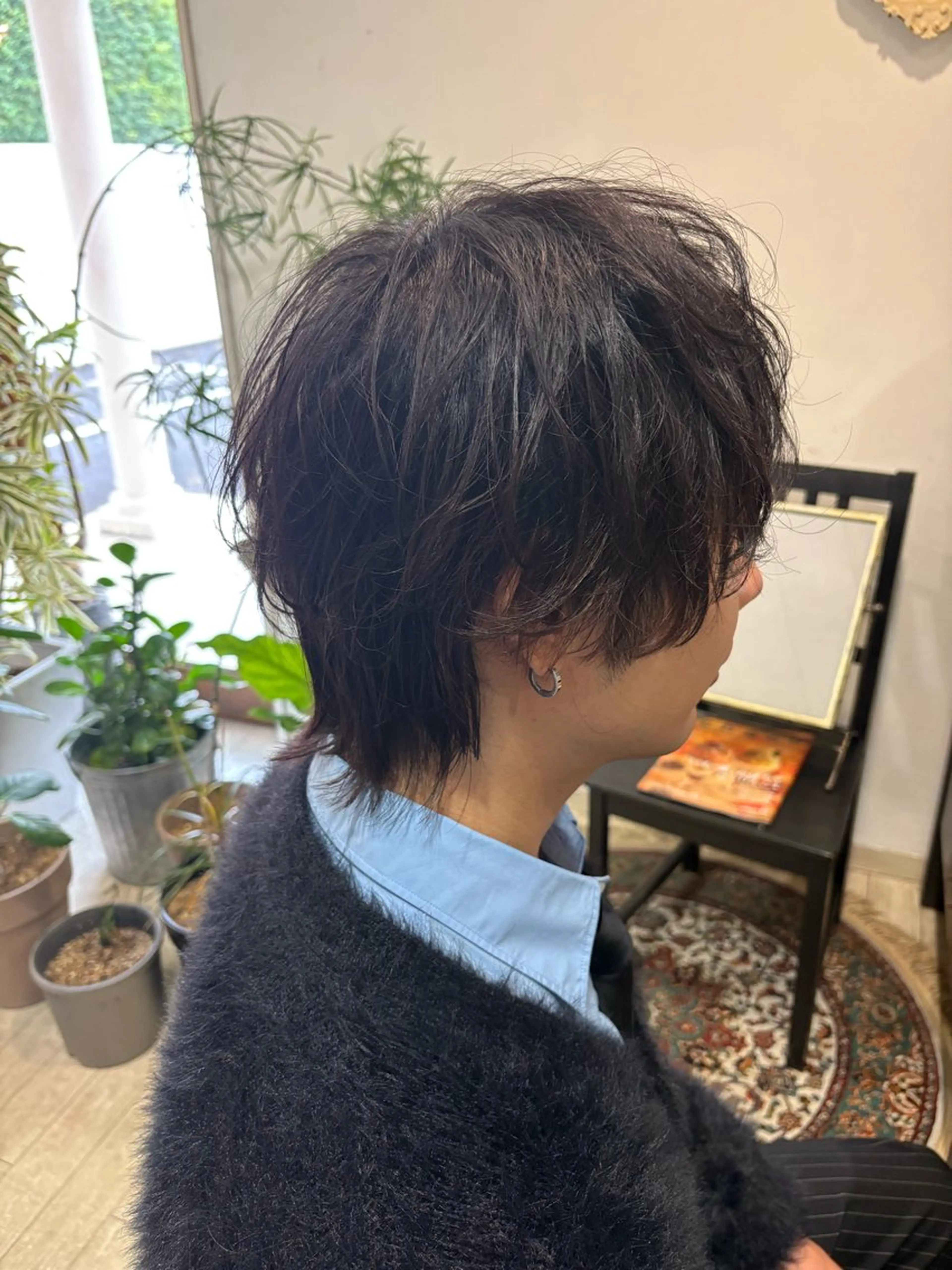 ショート ウルフカット カット お悩み改善カット 太田皓大のヘアスタイル