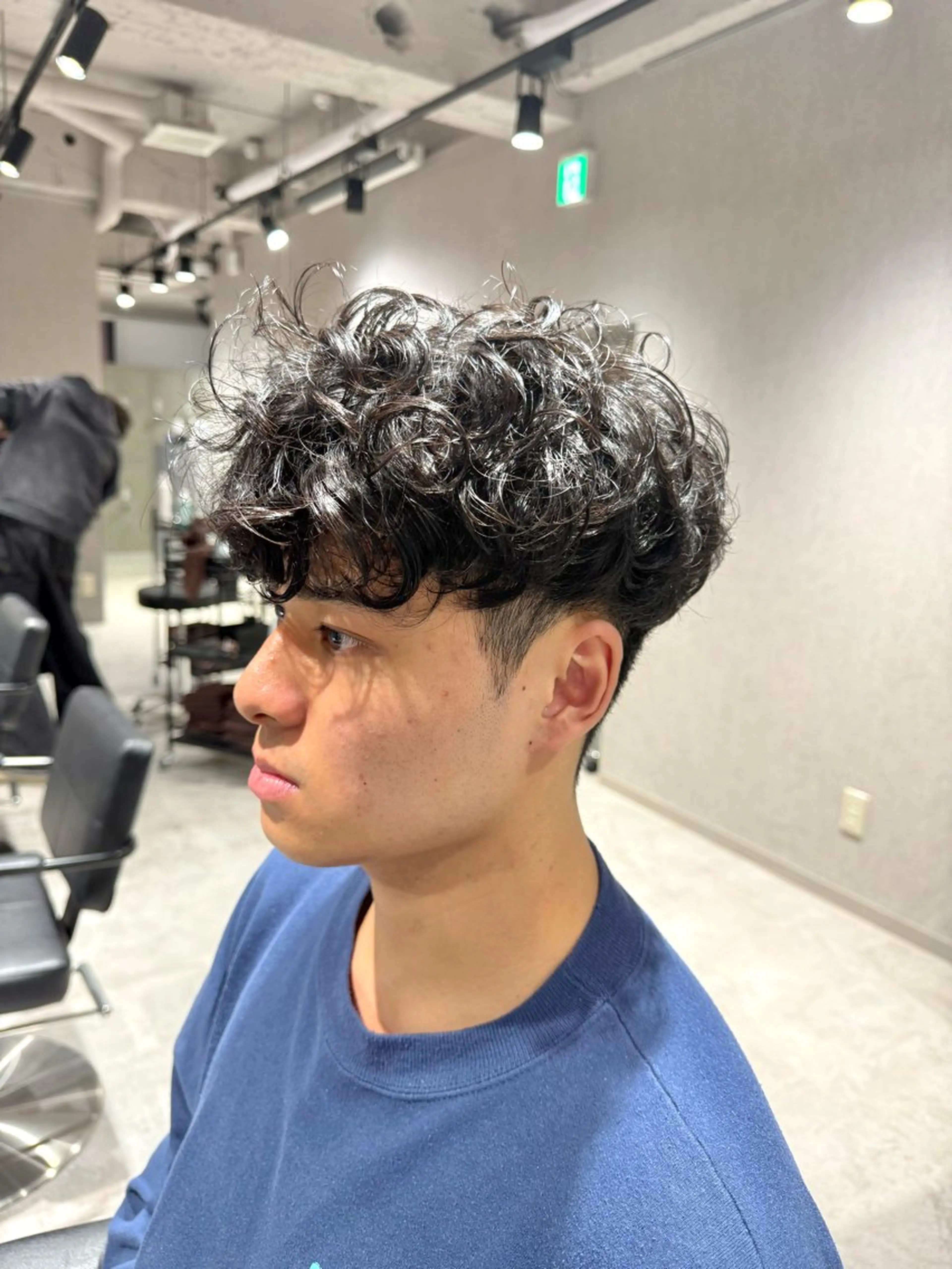 ショート パーマ カット パーマ メンズパーマ職人 パーマ🔥ritaのヘアスタイル