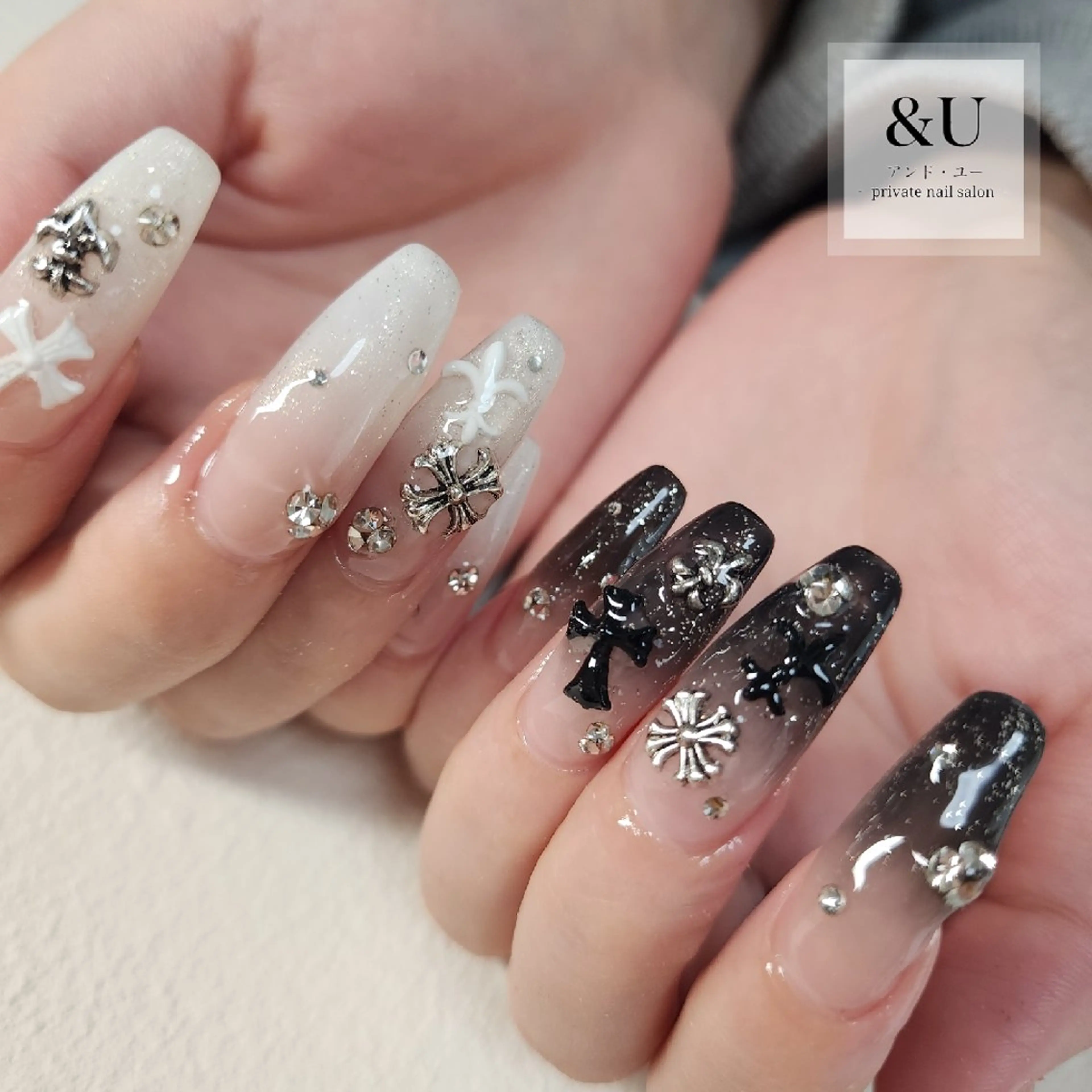 ネイル ロングネイル ハンドネイル ＆Ｕ (アンド・ユー)のネイルデザイン