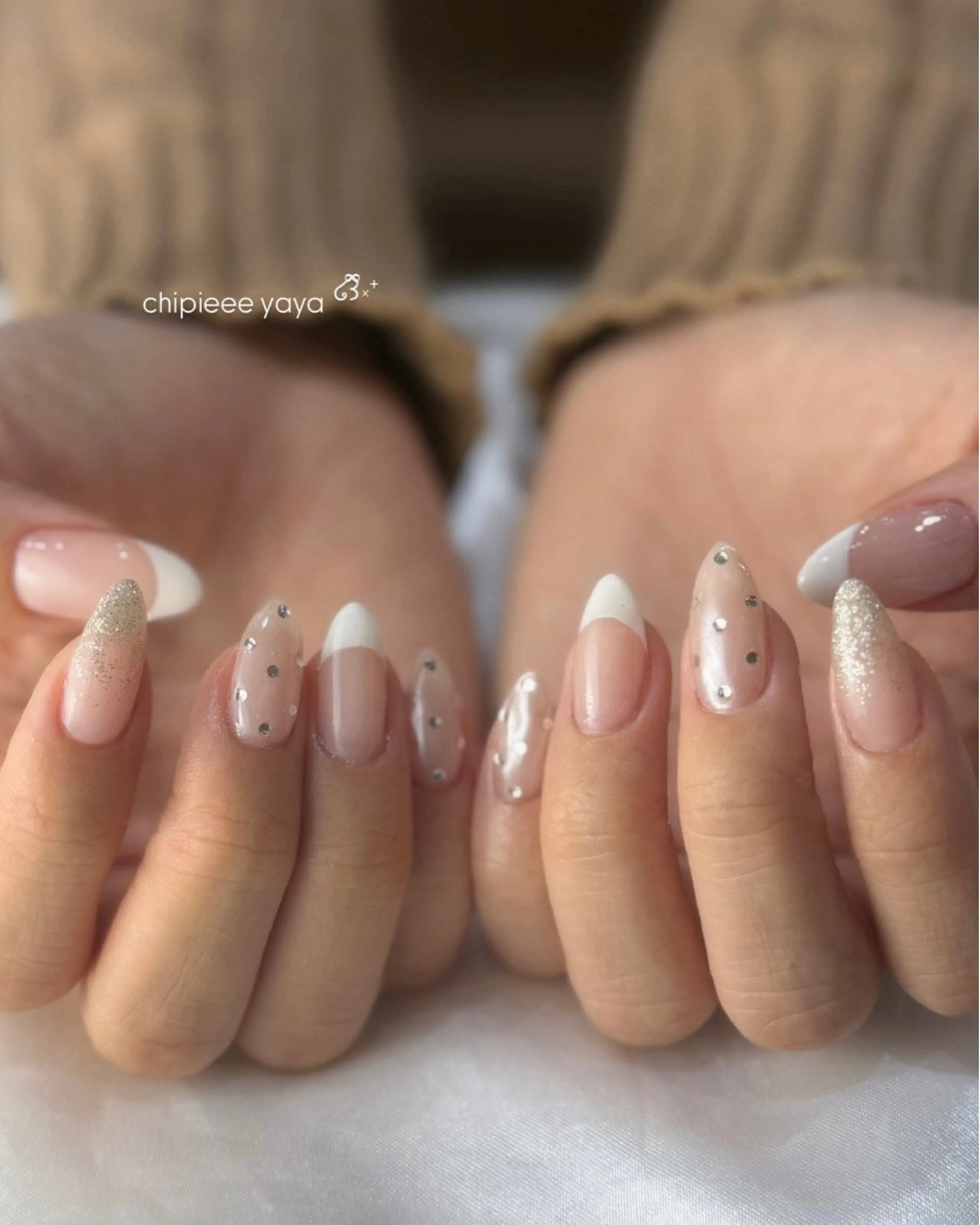 ネイル ハンドネイル Chipieee yayaのネイルデザイン