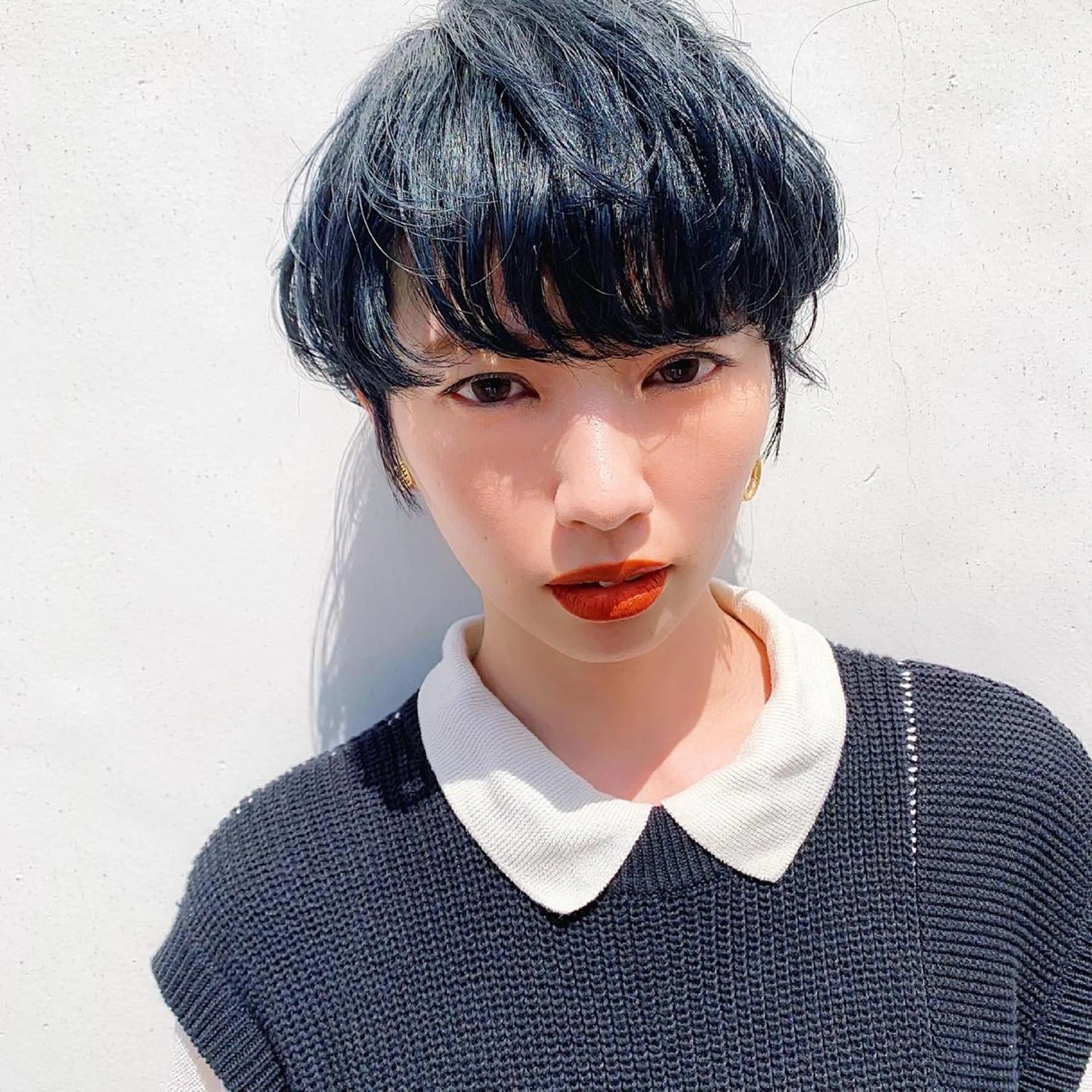 ショート カラー CODE.LINE所属・中川 竜誠のヘアスタイル