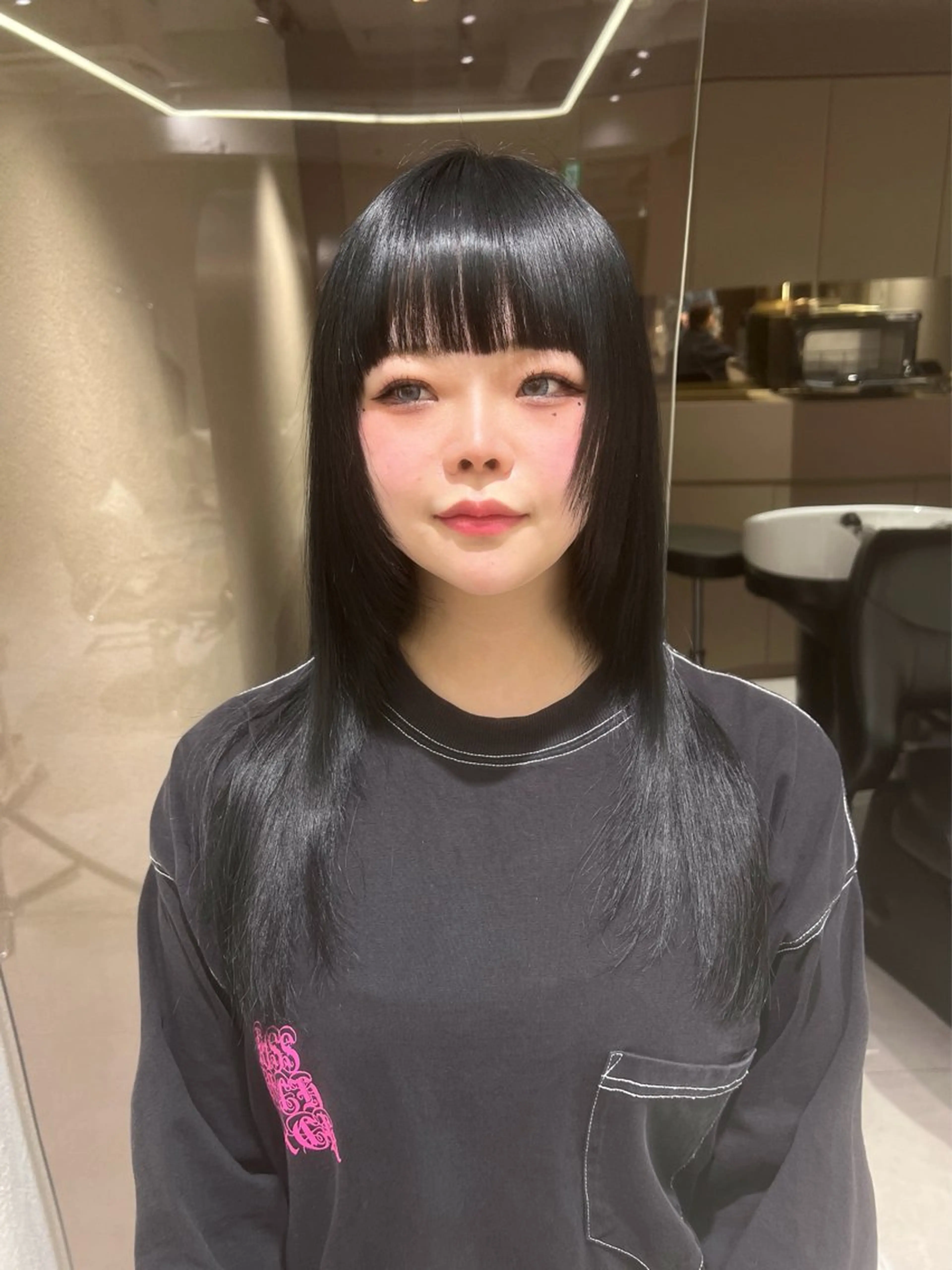 ロング rino🤍 恵比寿レイヤーカットのヘアスタイル