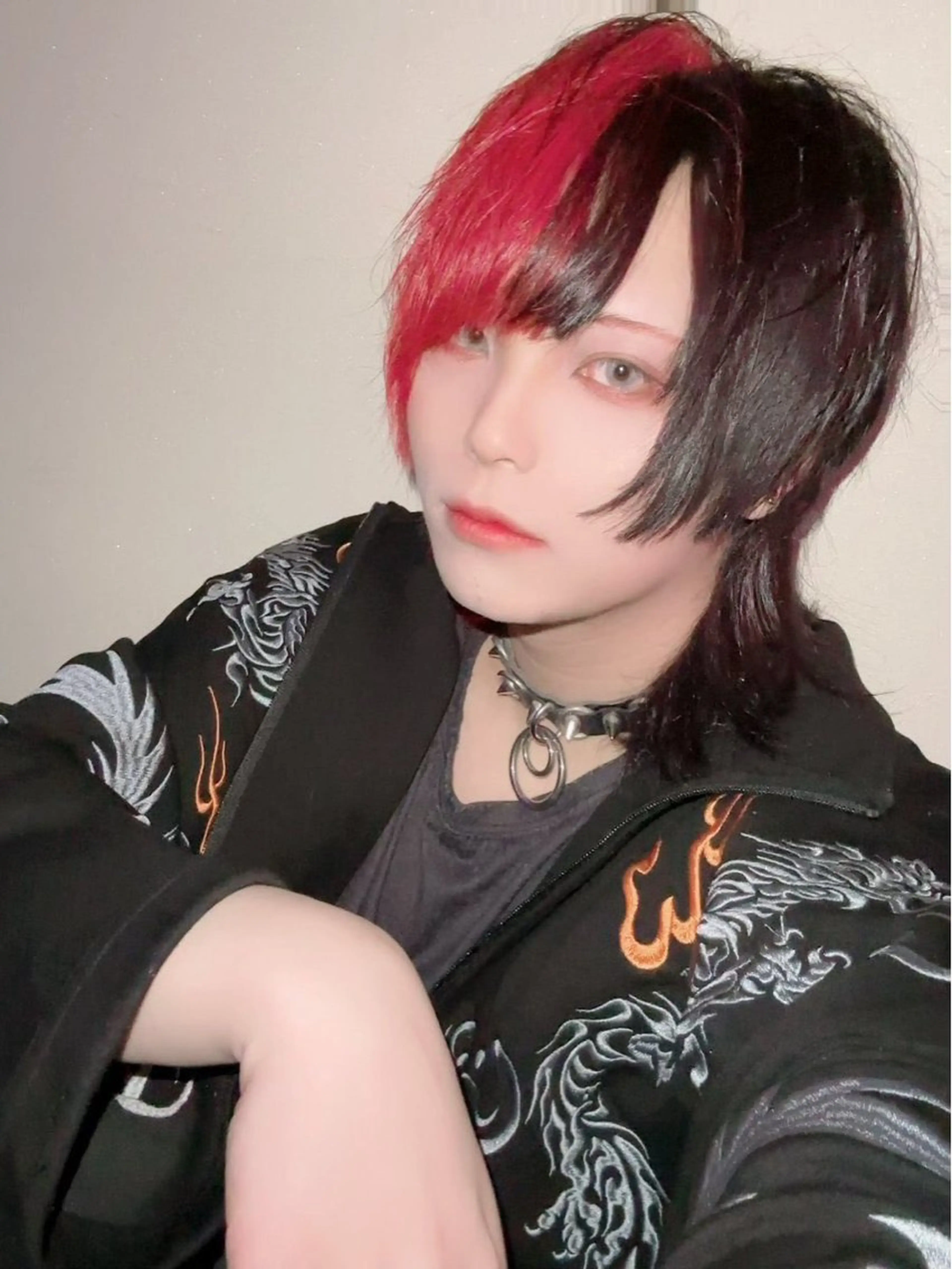 メンズ 奥本 侑 ハイトーン、髪質改善のヘアスタイル