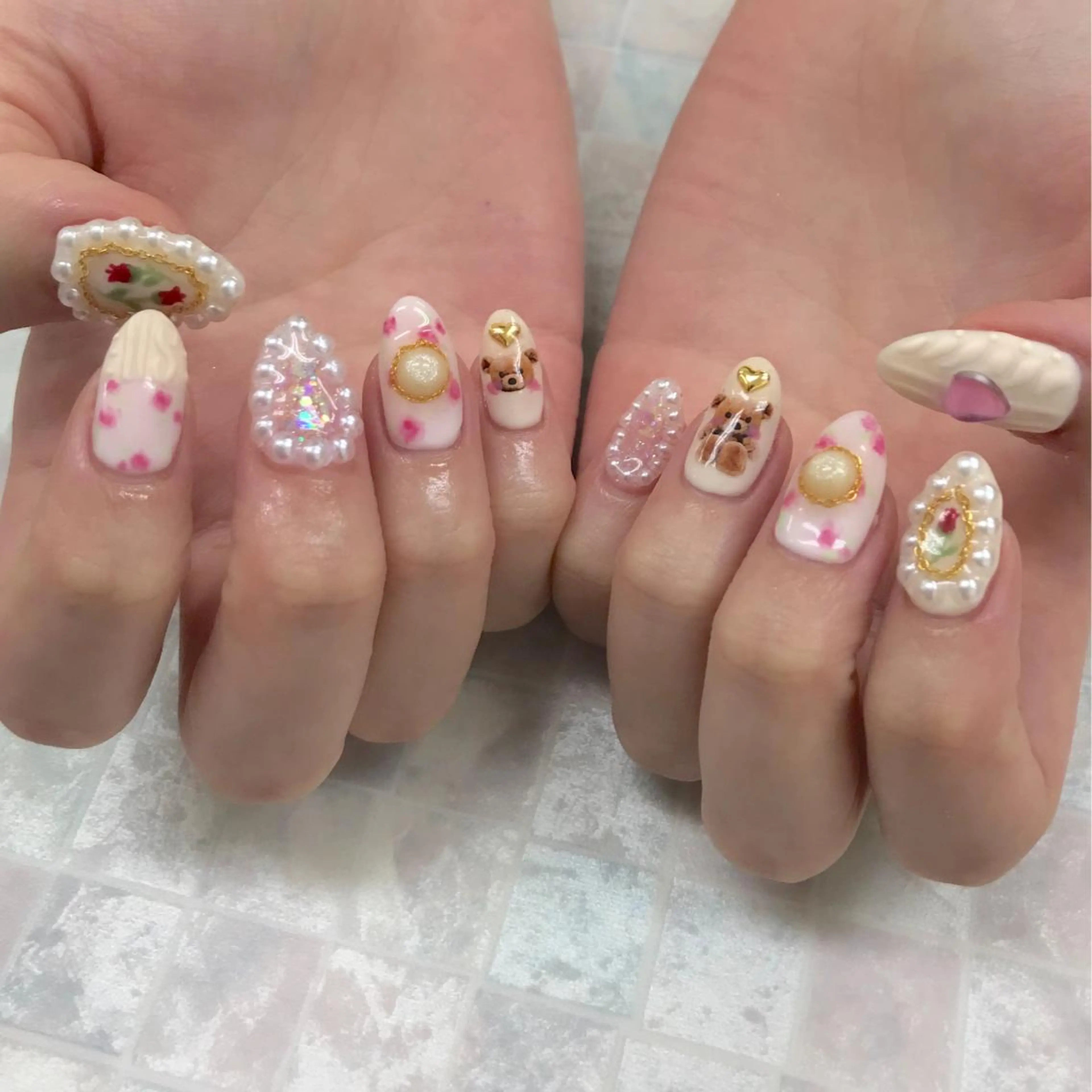 ネイル ハンドネイル 五十嵐 美智のネイルデザイン