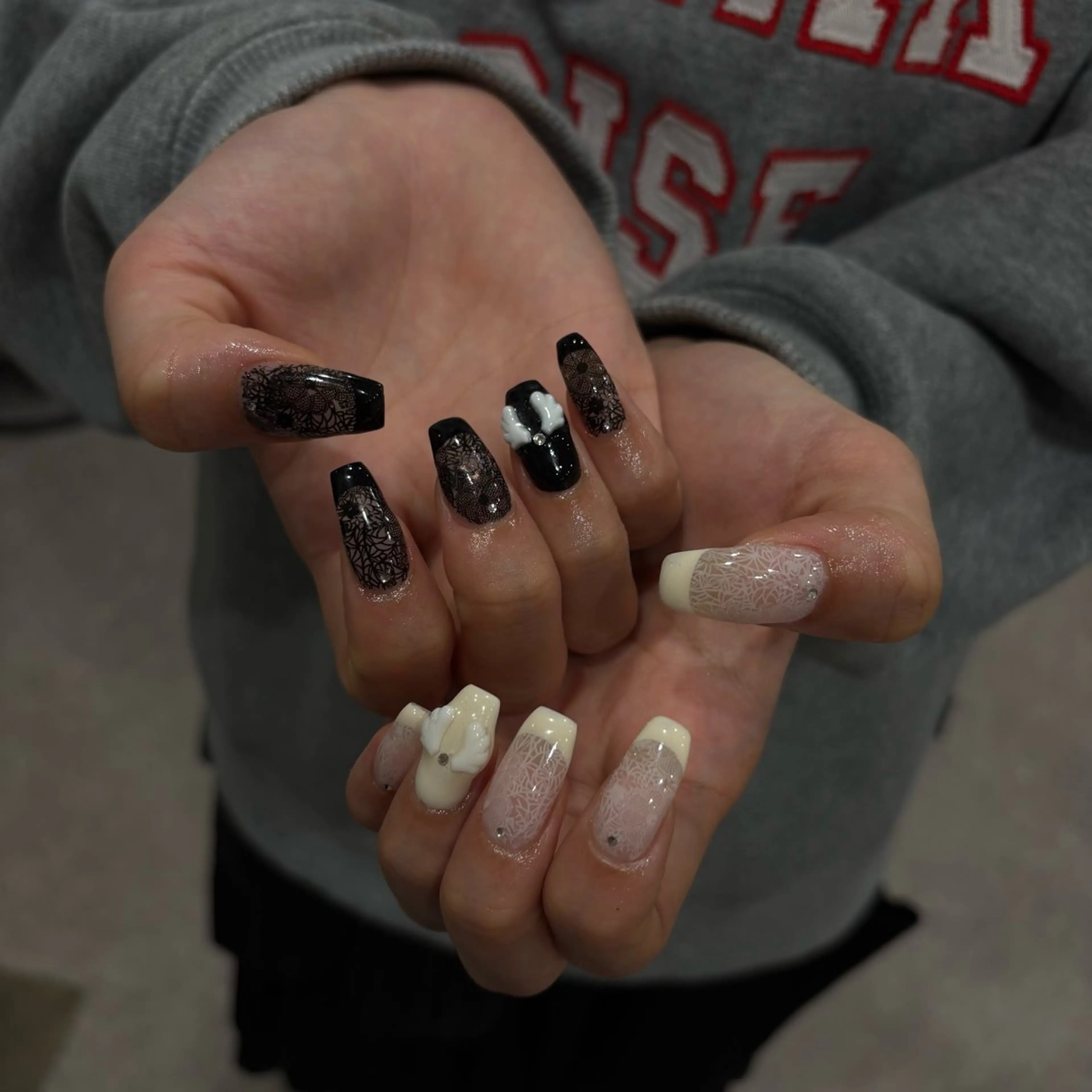 ネイル ハンドネイル 反橋 翼　【Rine】のネイルデザイン