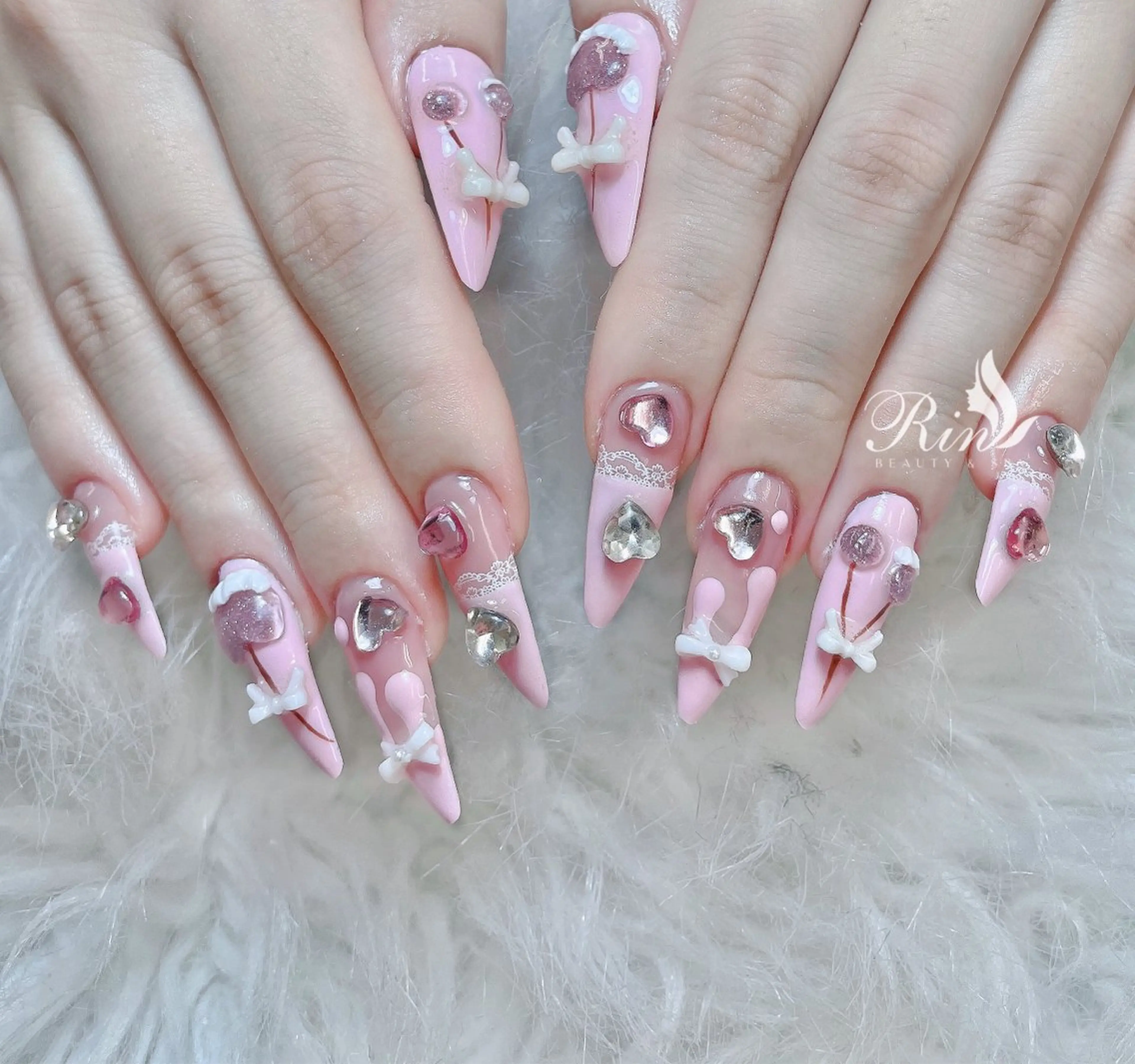 ネイル ハンドネイル Rin Nail 新大久保店のネイルデザイン