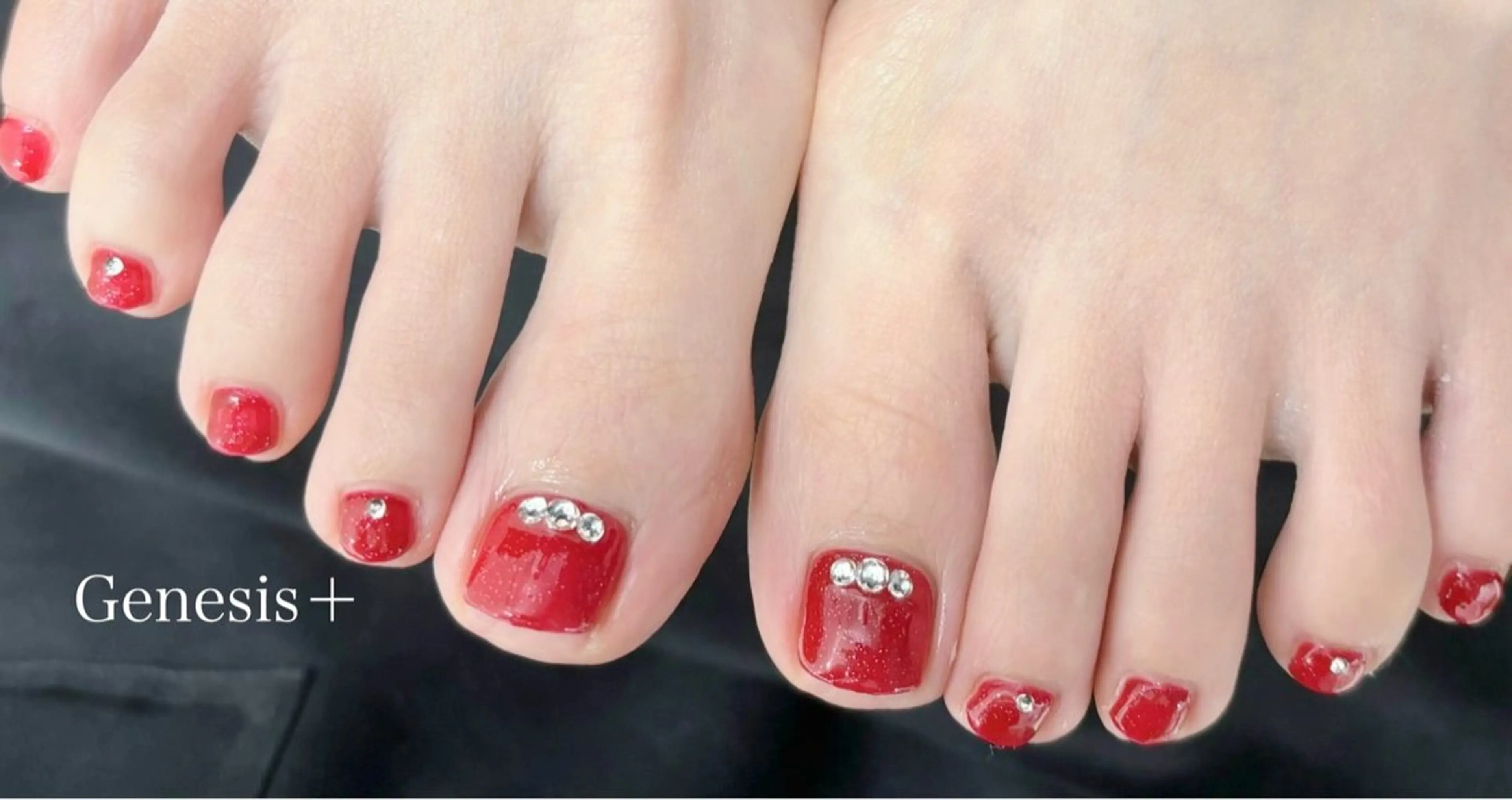 ネイル フットネイル ワンカラーネイル Genesis Plus大津京店のエステ・リラクイメージ