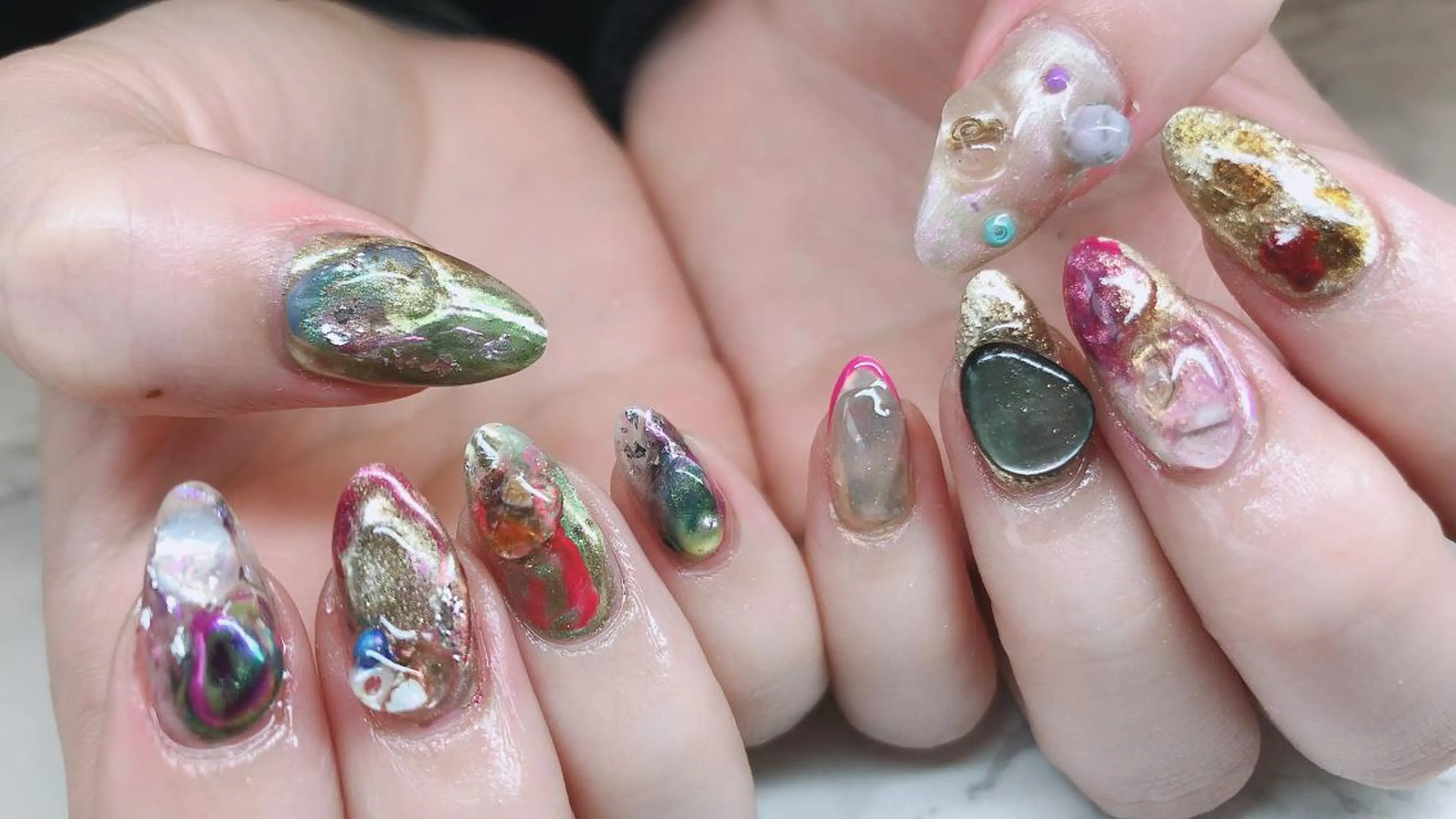 ネイル noix nail &eyeのネイルデザイン