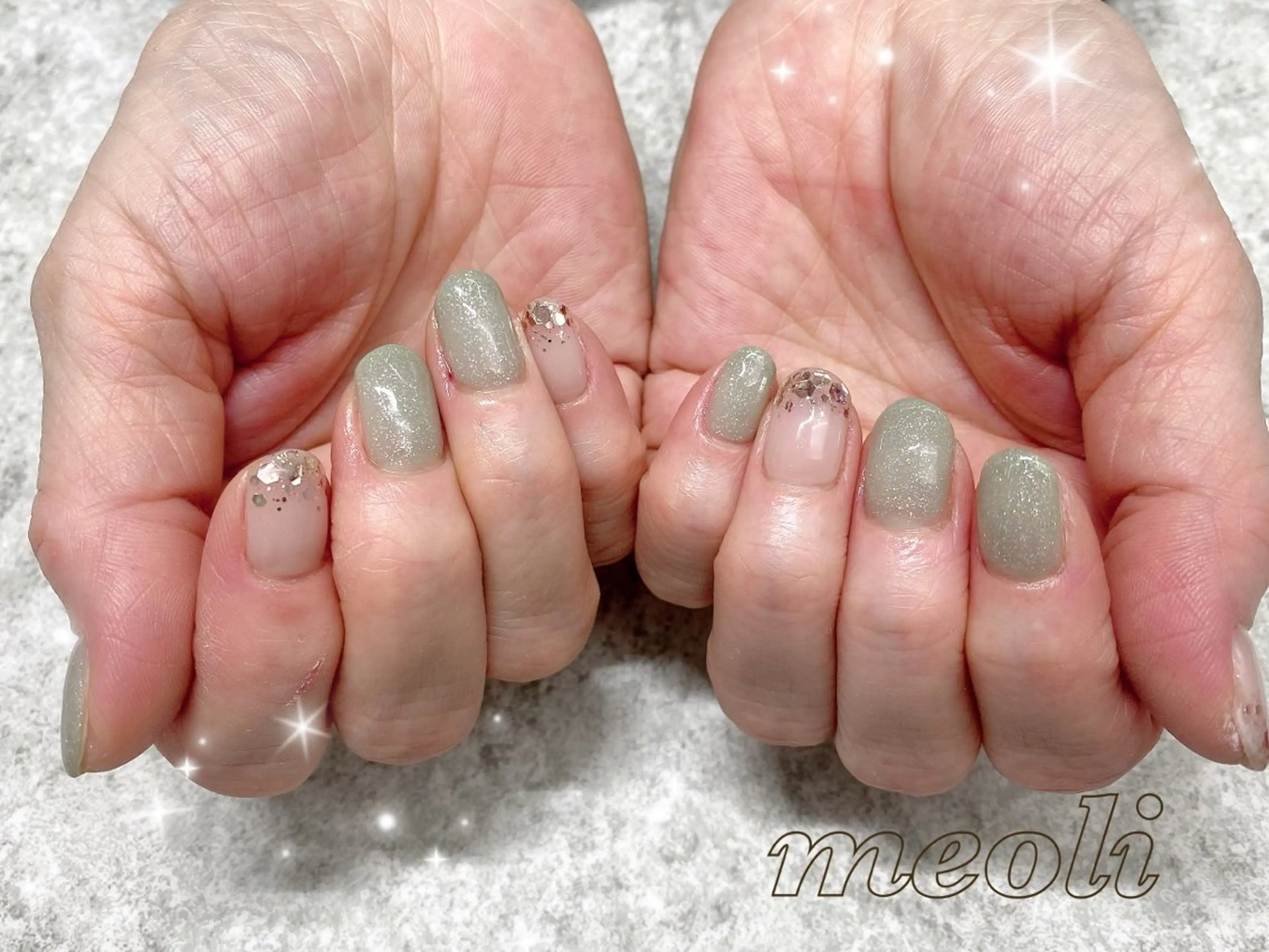 ネイル ハンドネイル nail salon meoli メグのネイルデザイン