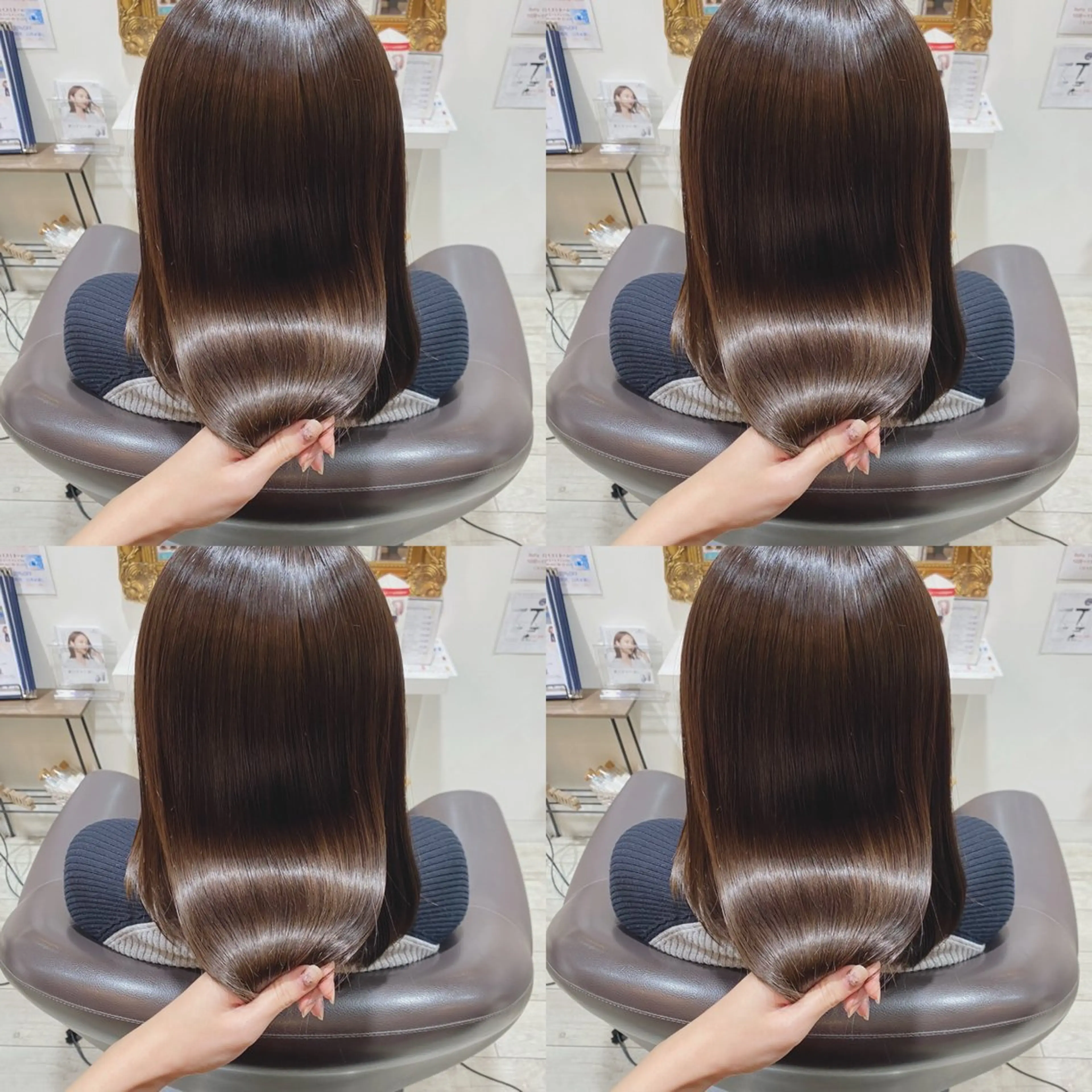 ロング カット ヘアカラー トリートメント 🎖髪質改善🎖 河越守のヘアスタイル