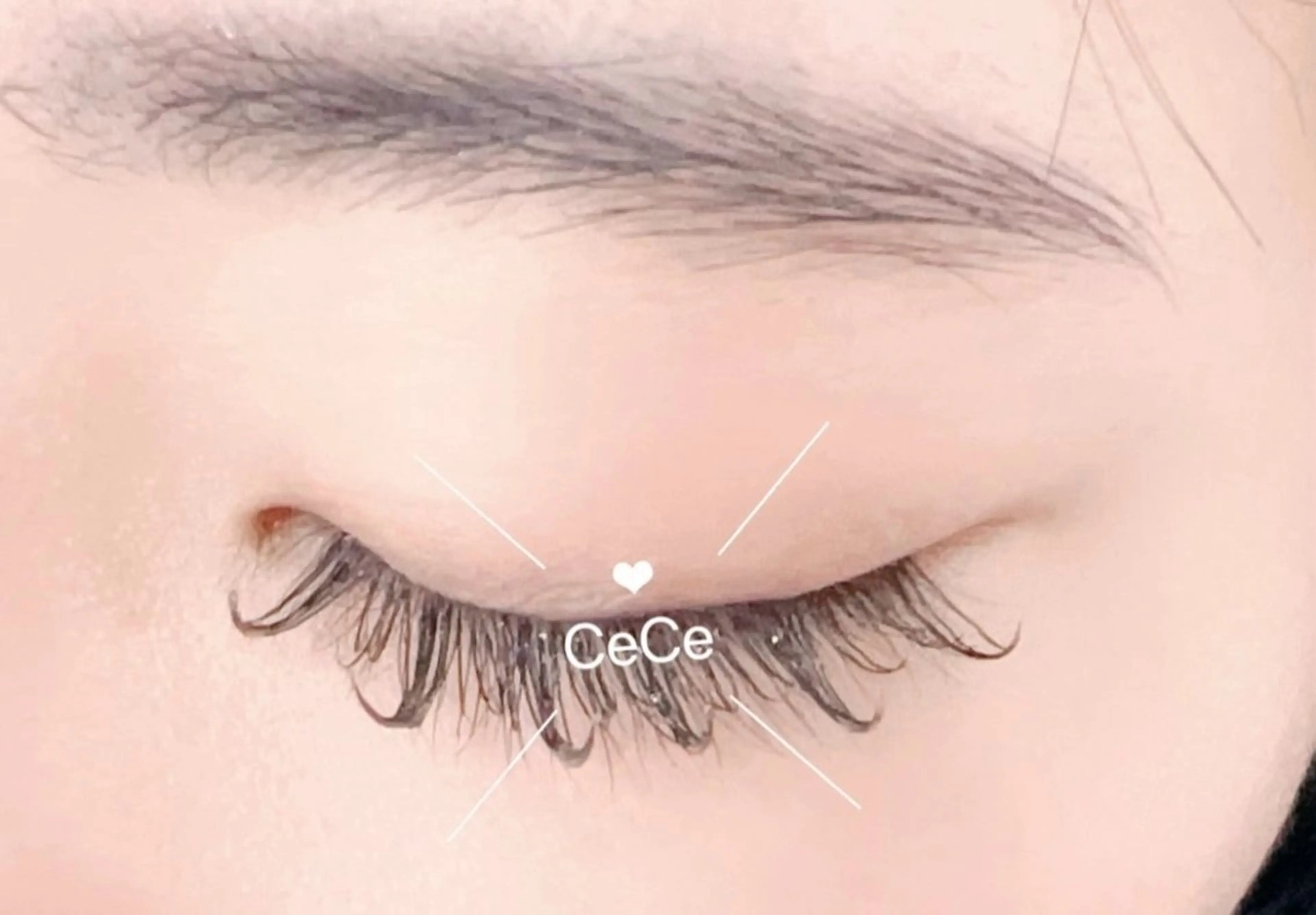 マツエク 🎀CeCe 🎀マツエクのマツエク・マツパデザイン
