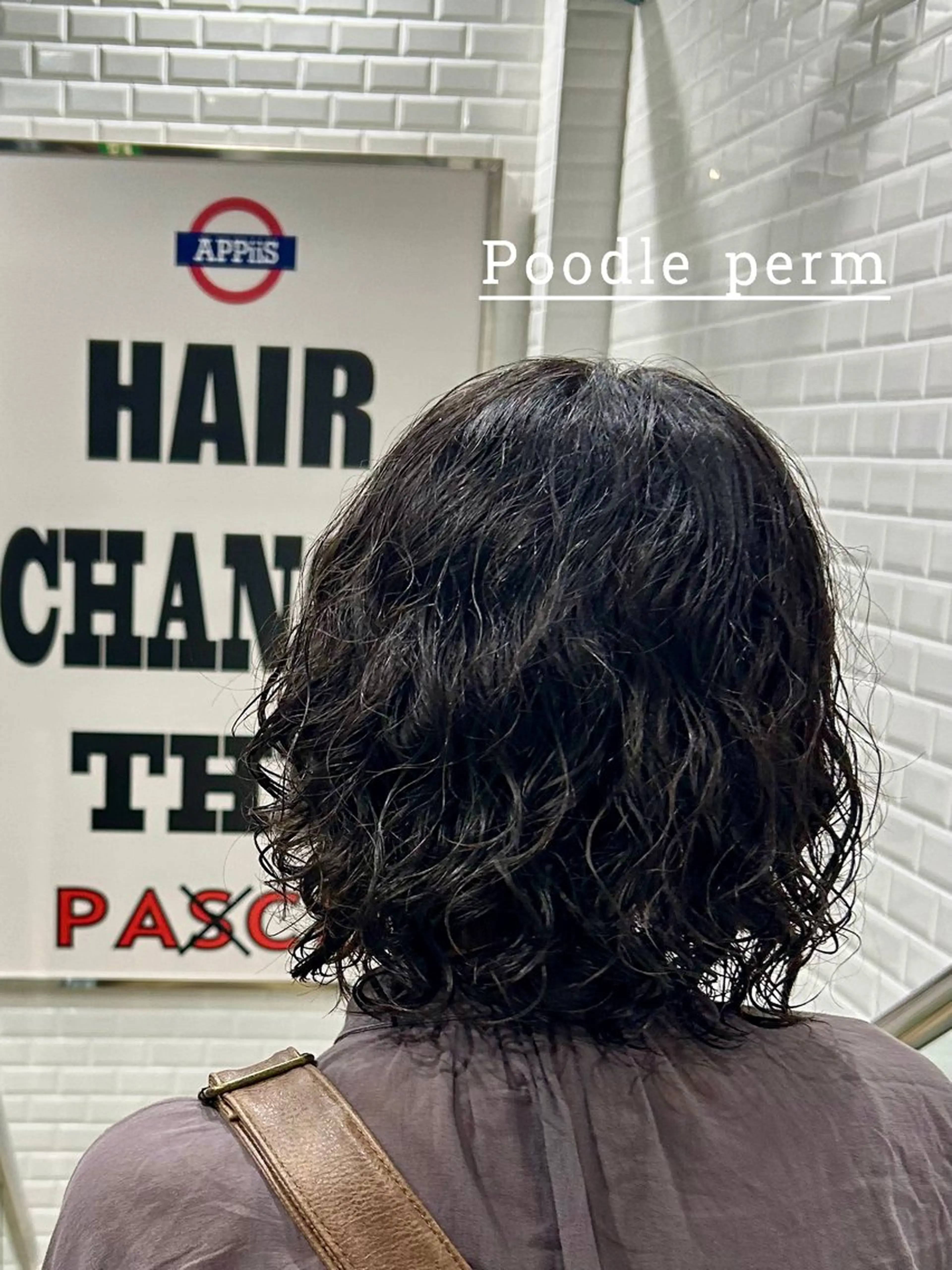 ショート パーマ プードルパーマ For.c.c.c.c所属・近藤 ちかのヘアスタイル