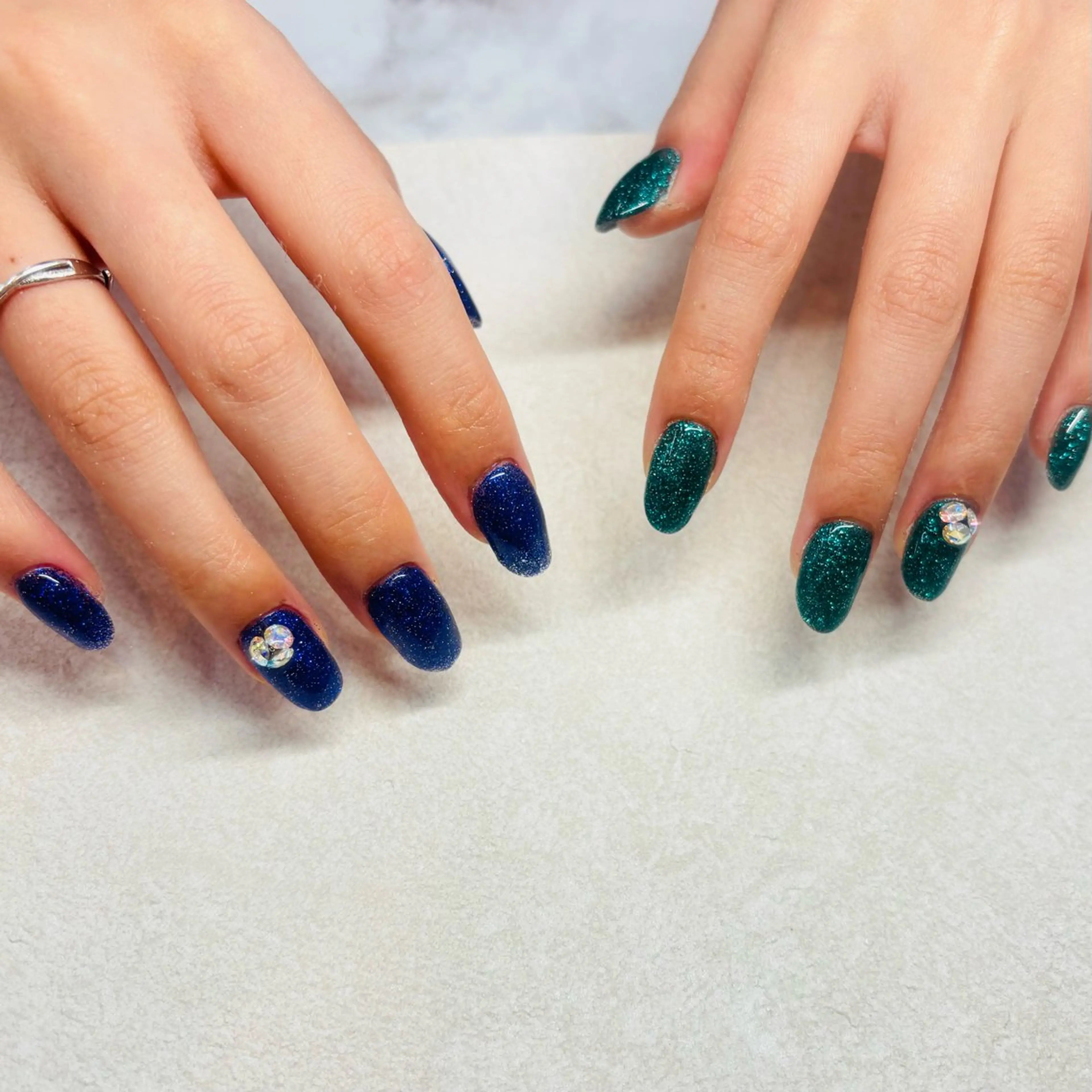 ネイル スカルプネイル AngelCoco Tabataのネイルデザイン