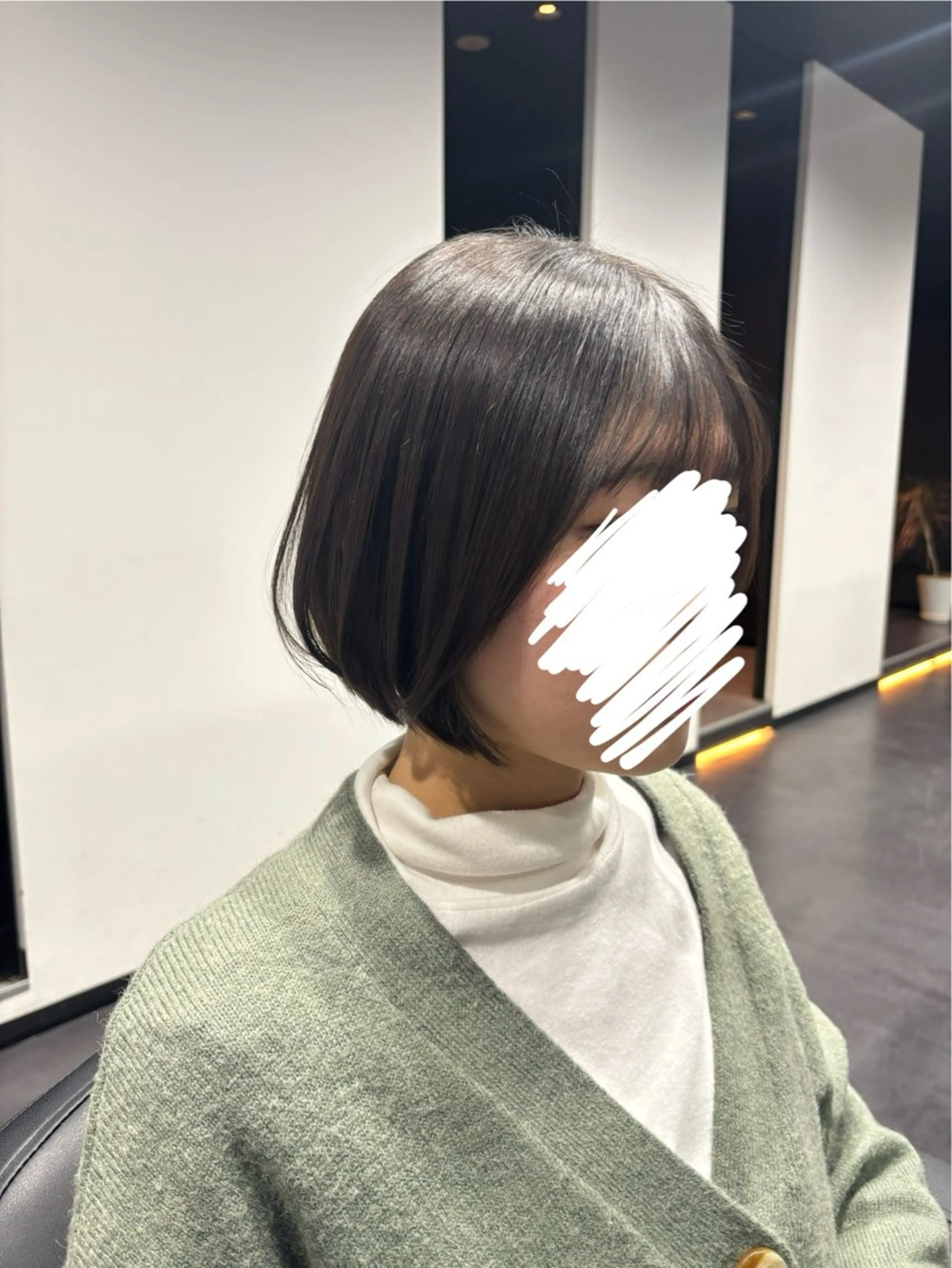 ショート ショートボブ ボブ ショートヘア 福島 菜摘のヘアスタイル