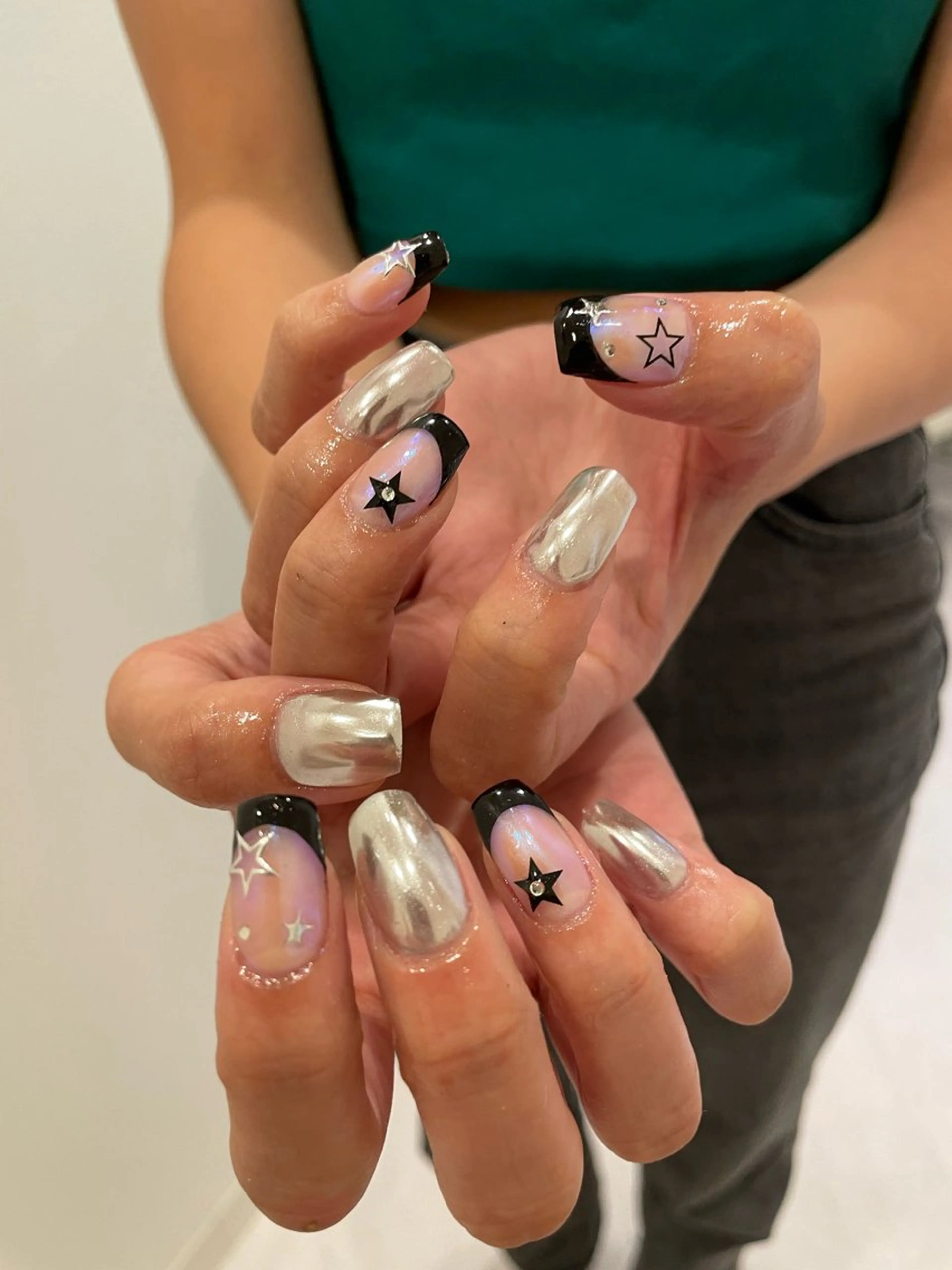 ネイル 束感まつ毛/ネイル/ LED♥KIRARAのマツエク・マツパデザイン