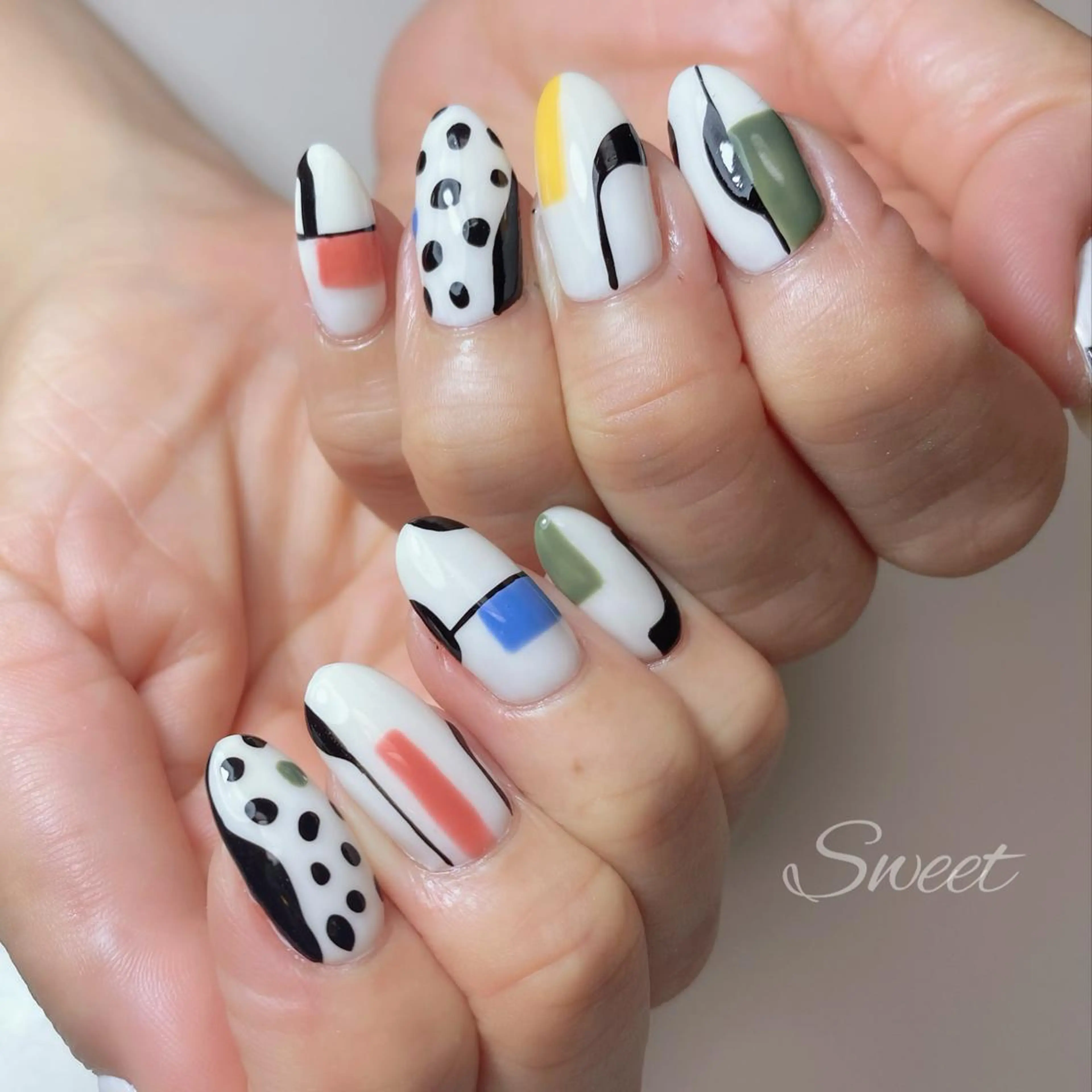 ネイル sweet 仲野陽子のネイルデザイン
