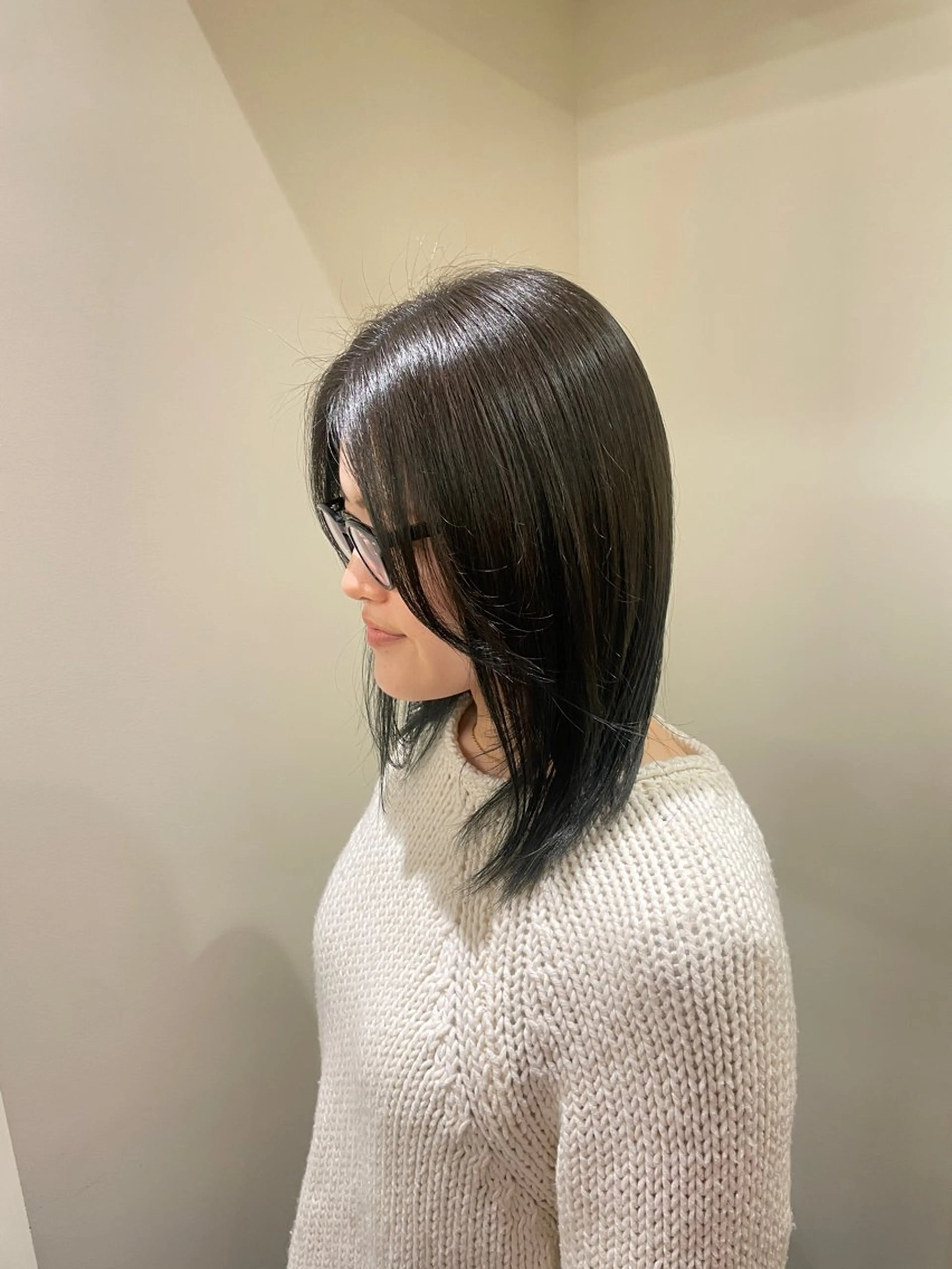 ミディアム ヘアカラー JURI /HUIのヘアスタイル