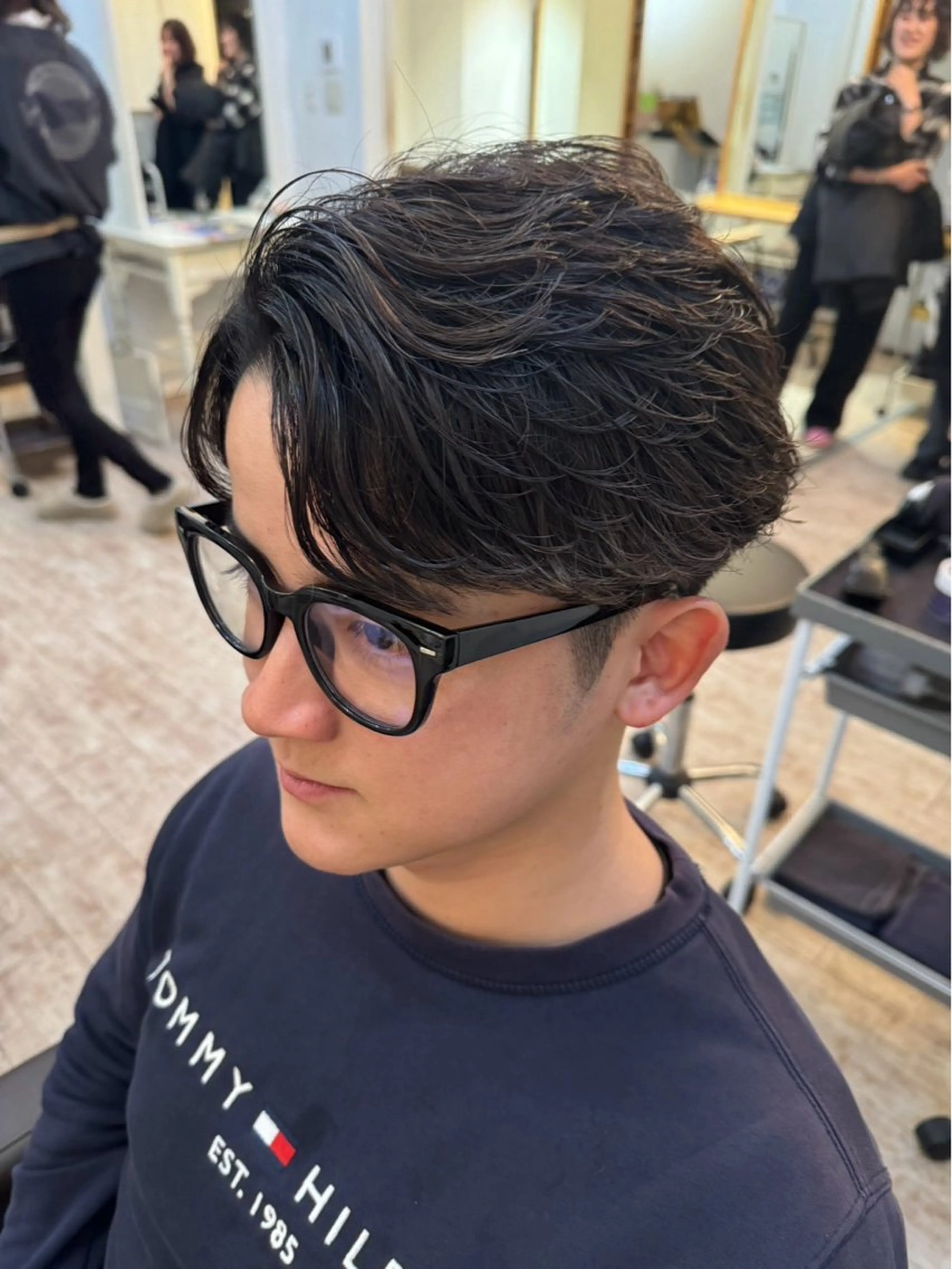 メンズ 透明感カラー🧸艶髪 🫧manamiのヘアスタイル