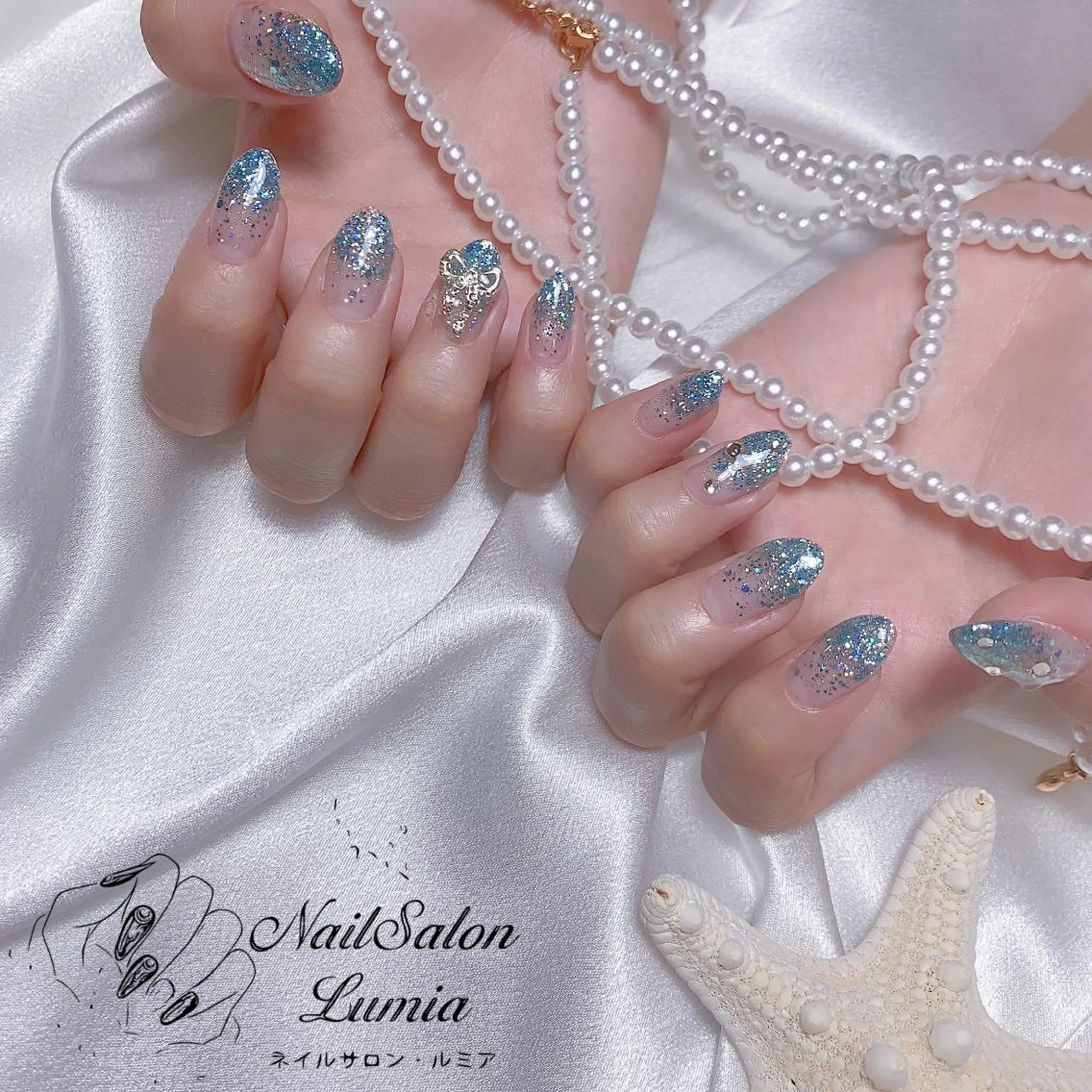 ネイル ハンドネイル ネイルサロン ルミア Lumia 店長のネイルデザイン