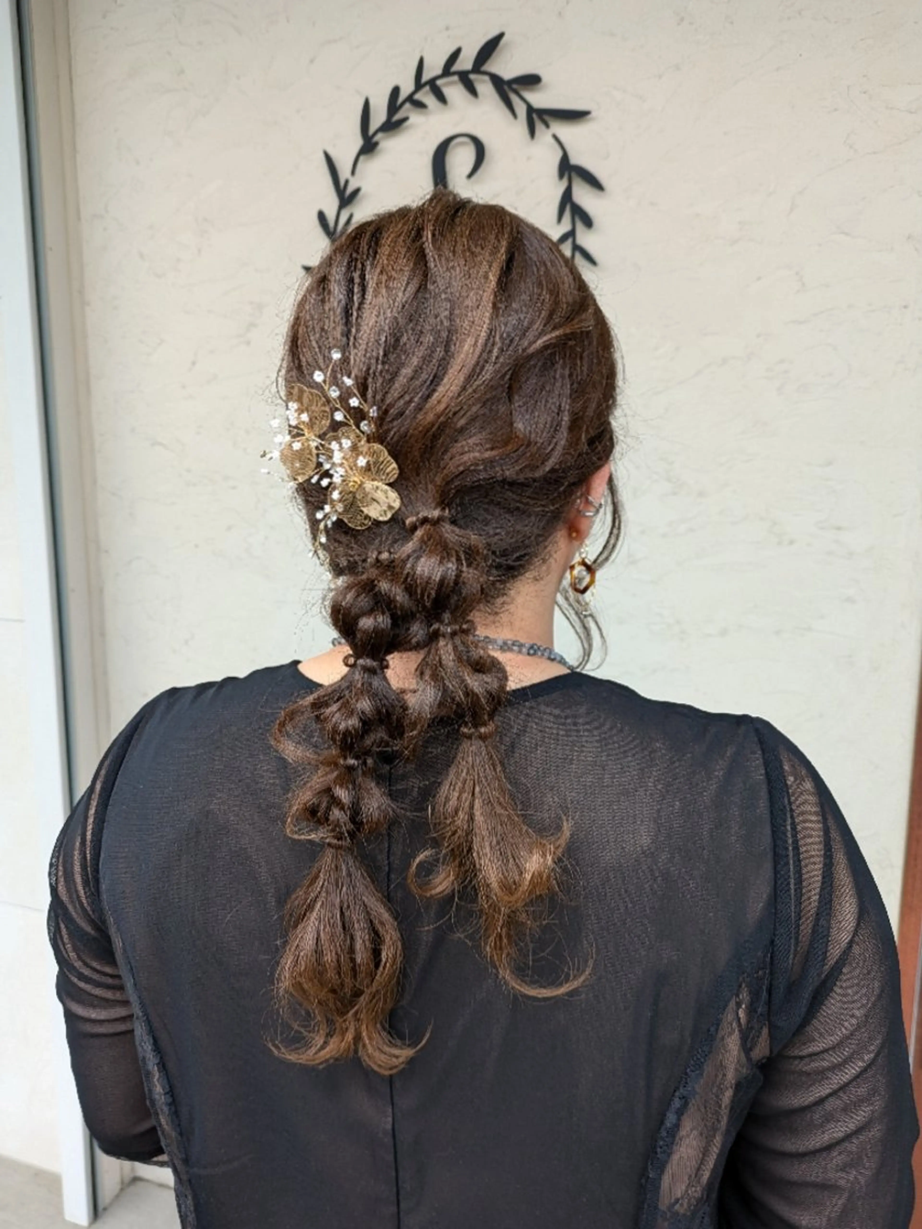 お呼ばれヘアセットの写真