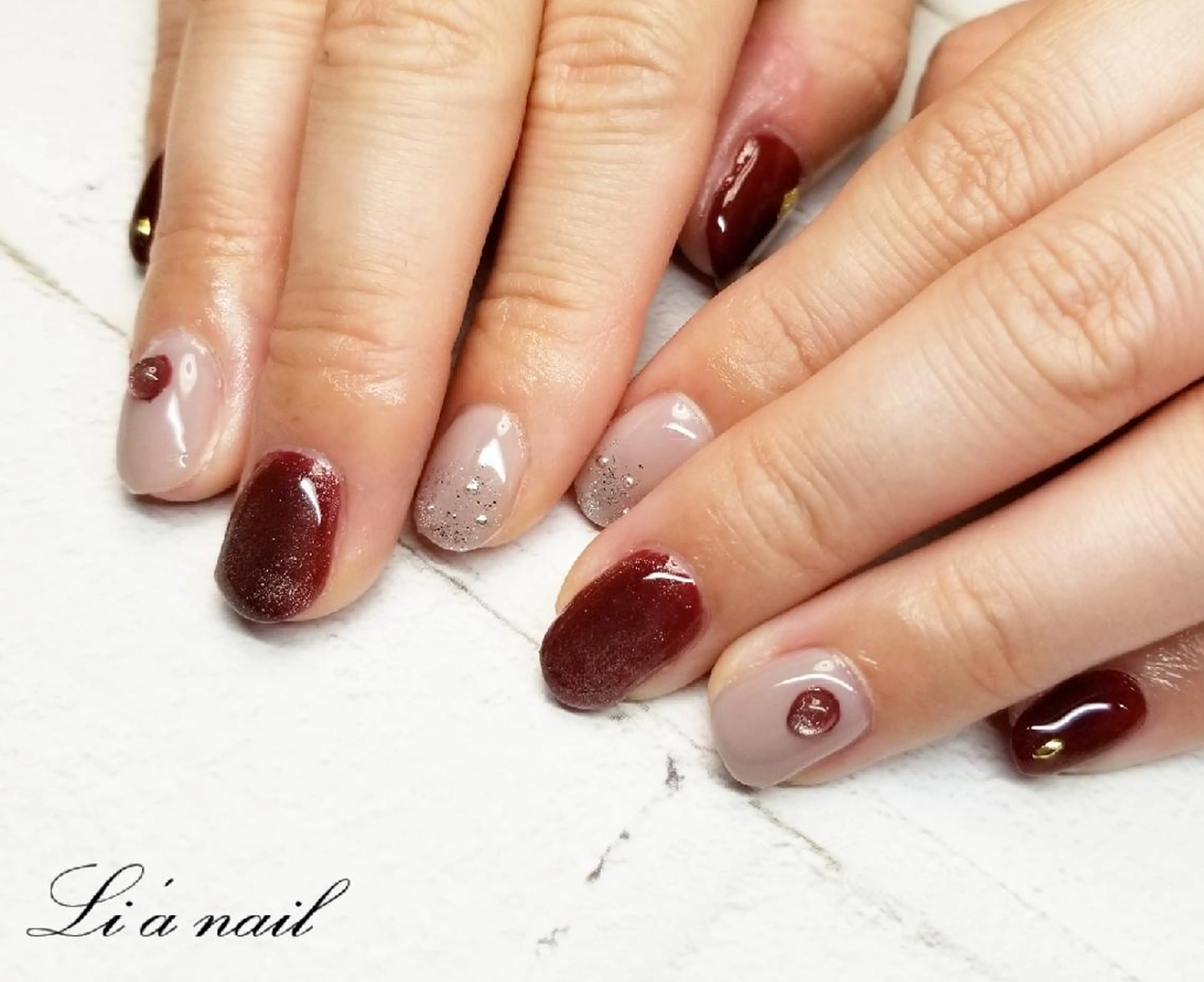 ネイル Li'a  nailのネイルデザイン