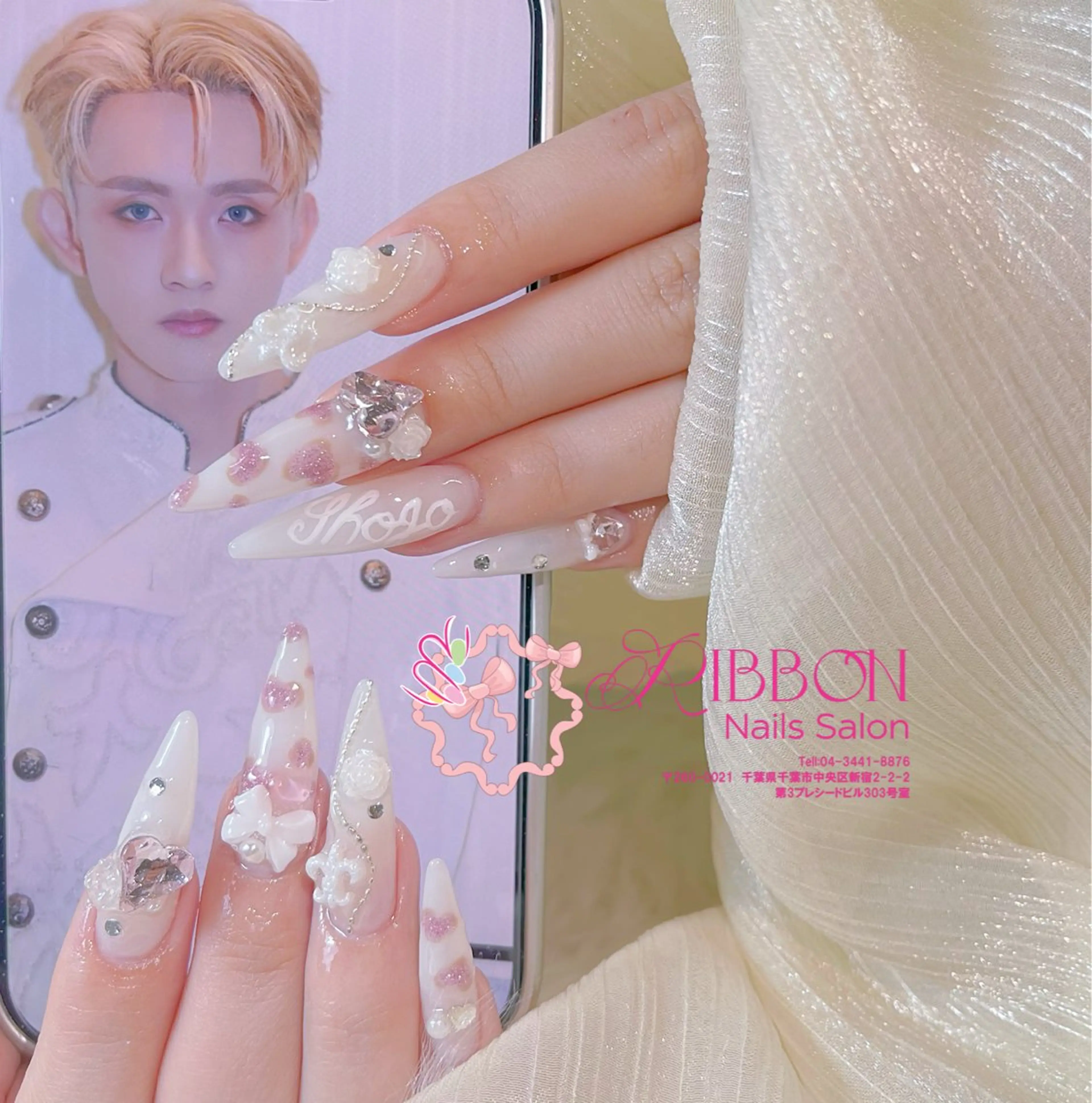 ネイル チークネイル フットネイル フレンチネイル グラデーション 韓国ネイル ハンドネイル Ribbonnail salonのネイルデザイン