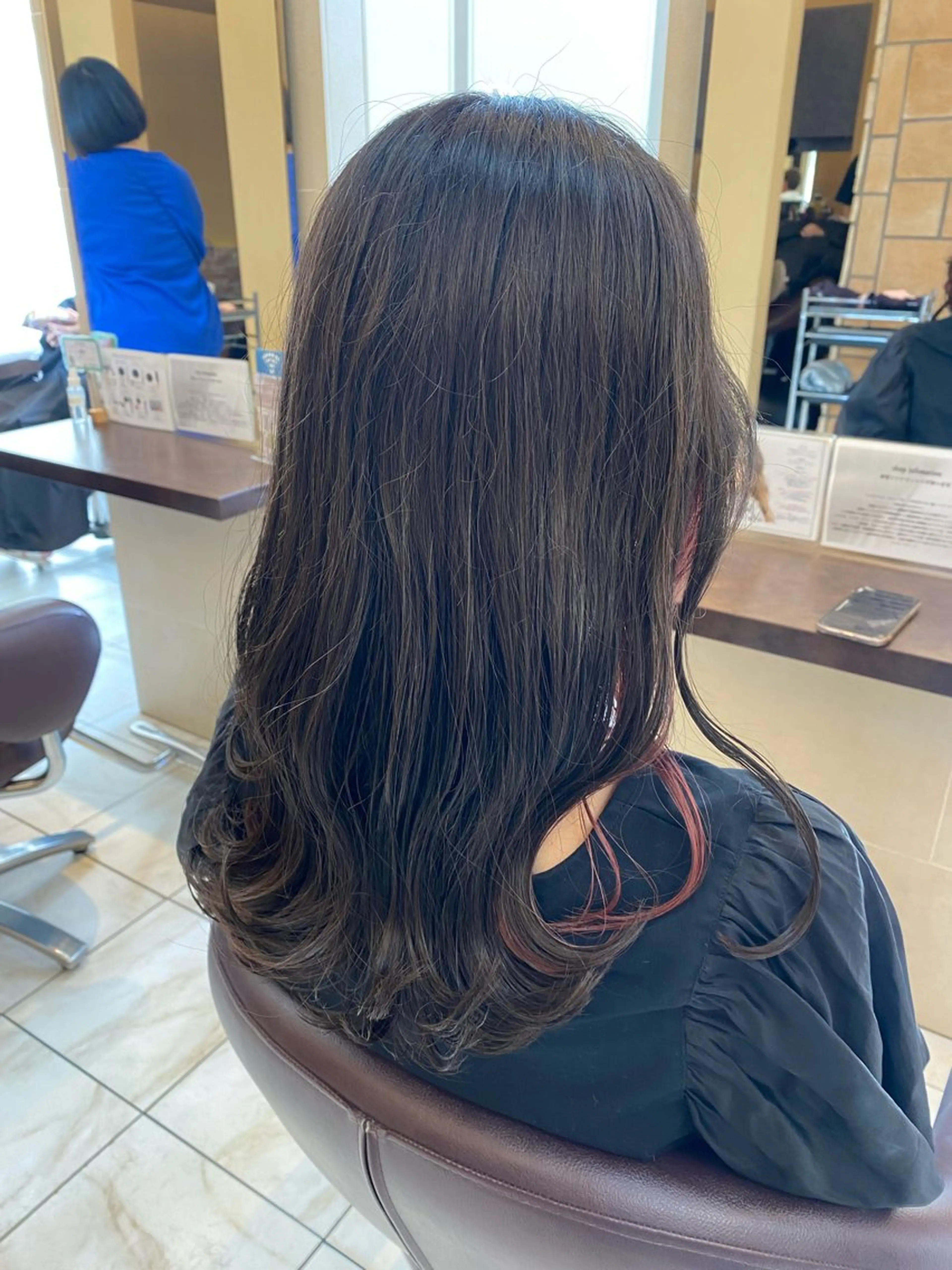 ロング ⭐️透明感カラー/ パーマ⭐️宮野翔のヘアスタイル