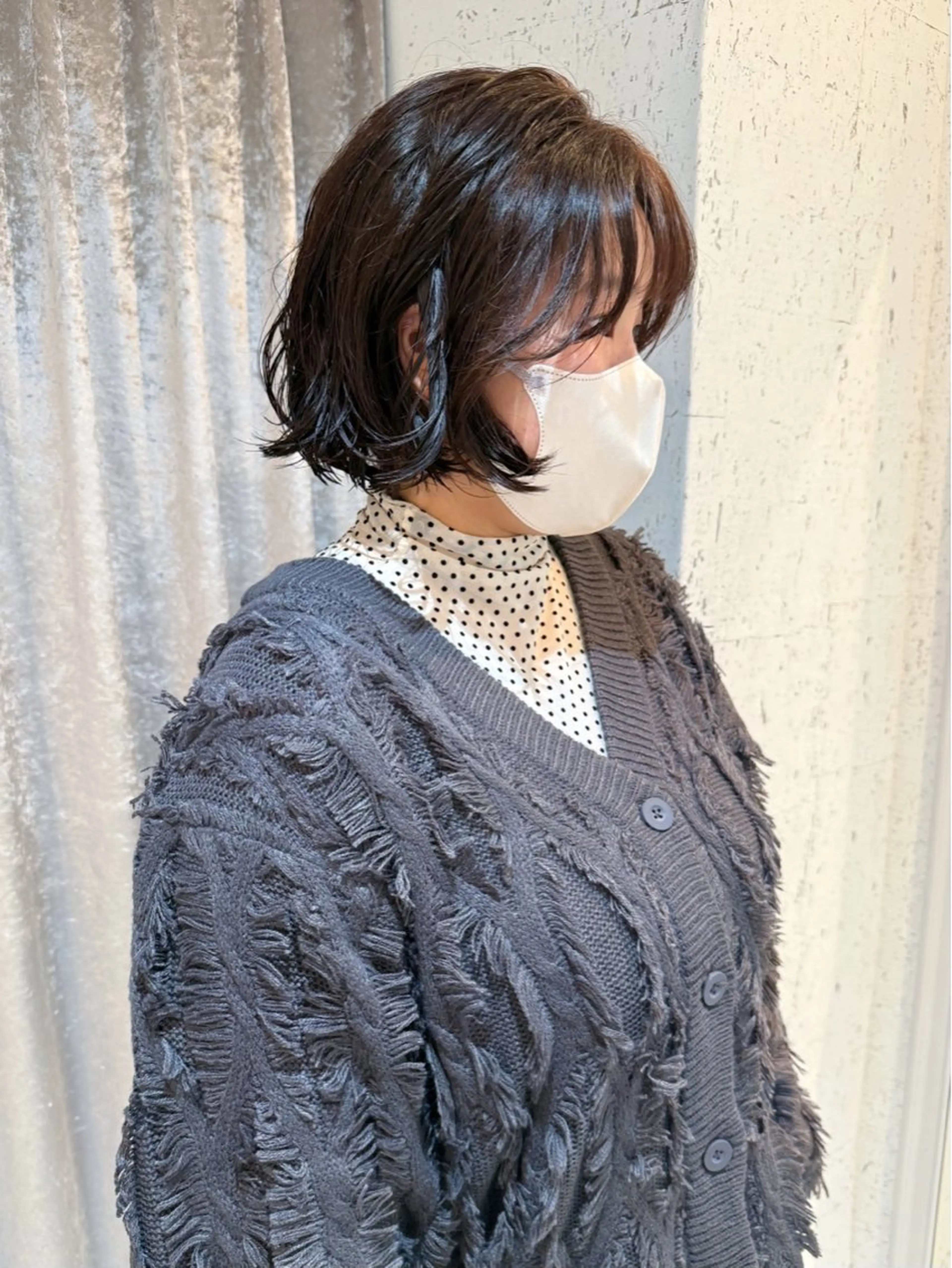 ショート カラー パーマ 似合わせカット カット ヘアカラー パーマ トリートメント mai / linoah˚✧のヘアスタイル