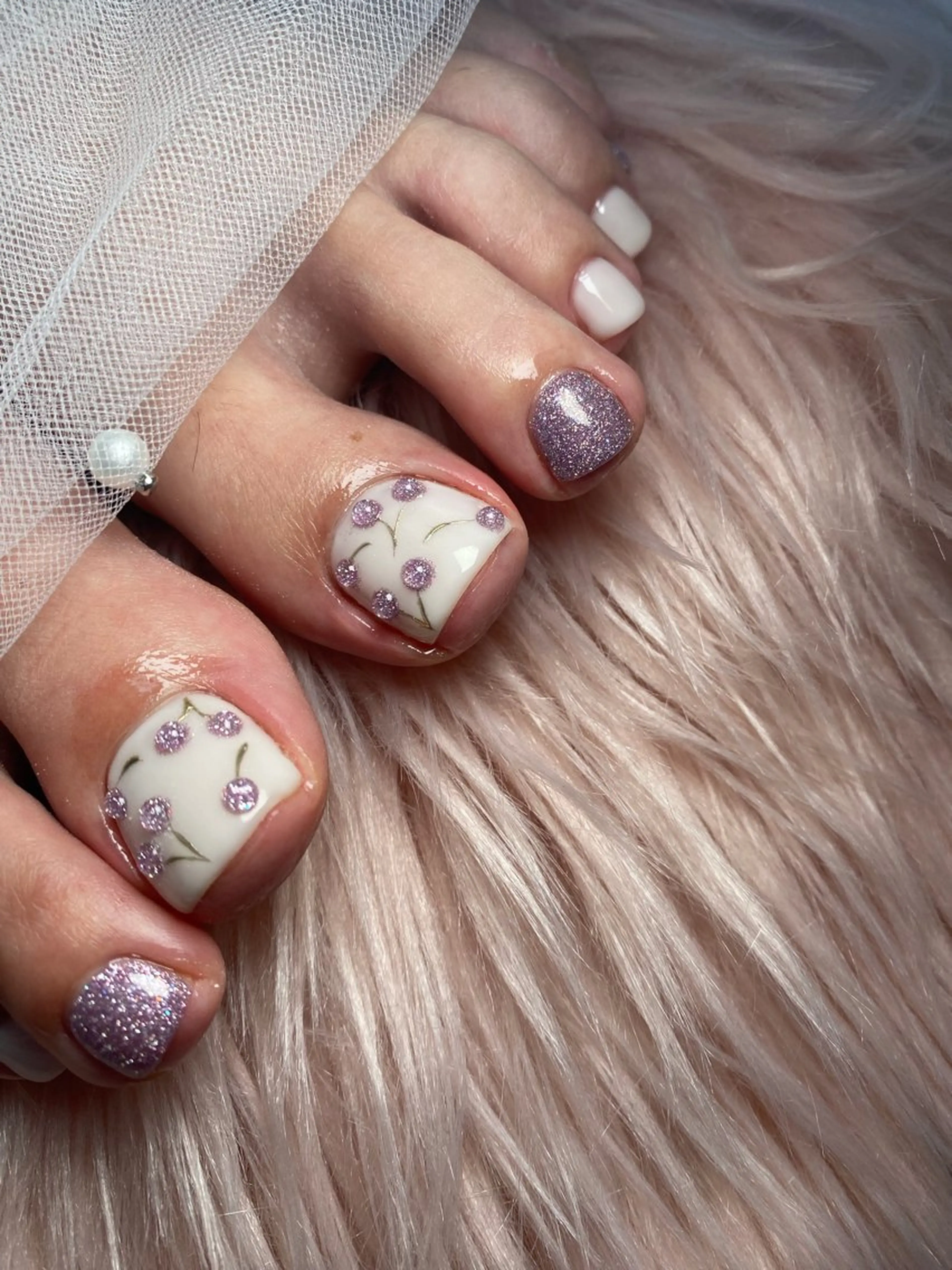 ネイル フットネイル フットネイル mille feuilleのネイルデザイン