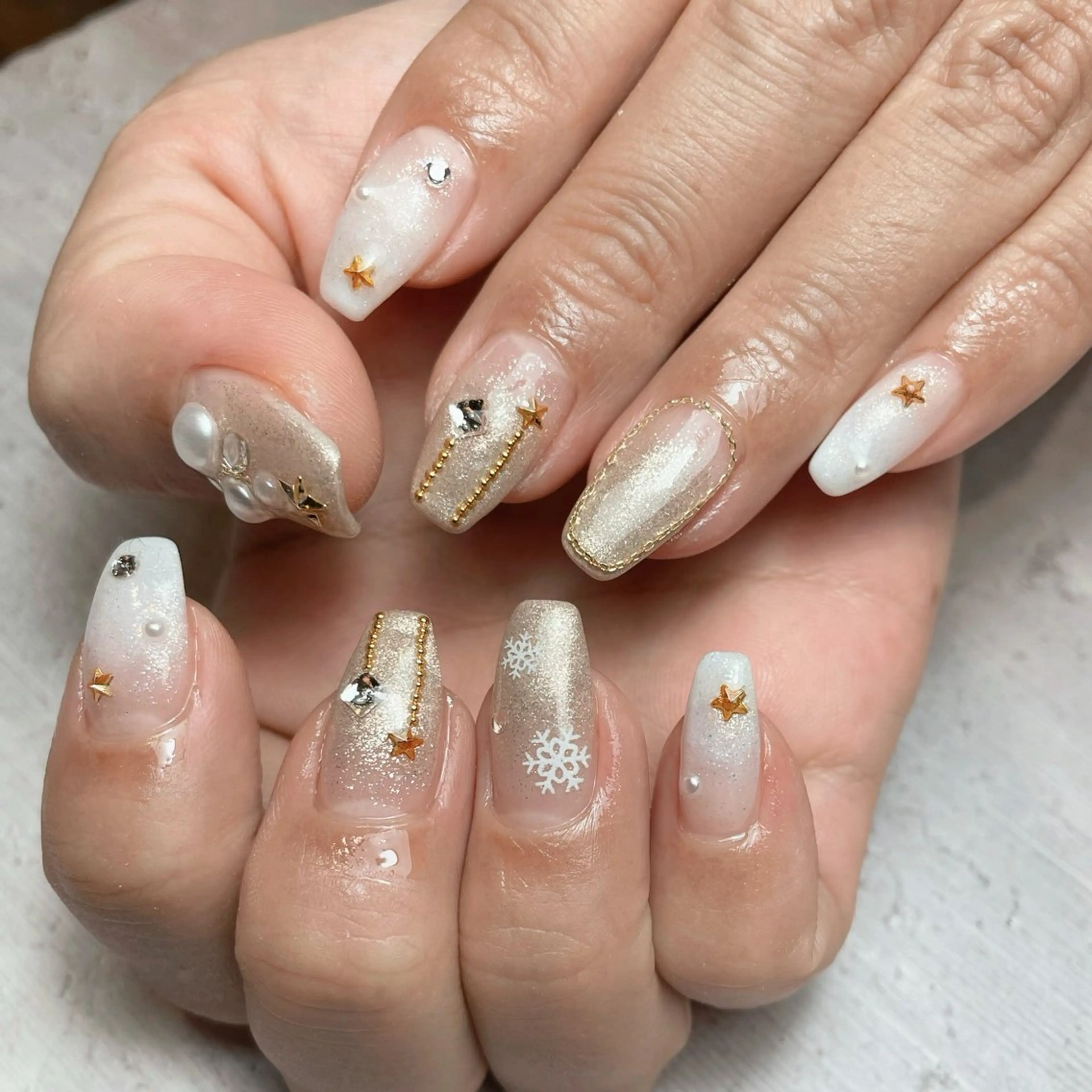 ネイル ハンドネイル nail&eyelash mate所属・京都/東向日/桂 ayumiのネイルデザイン
