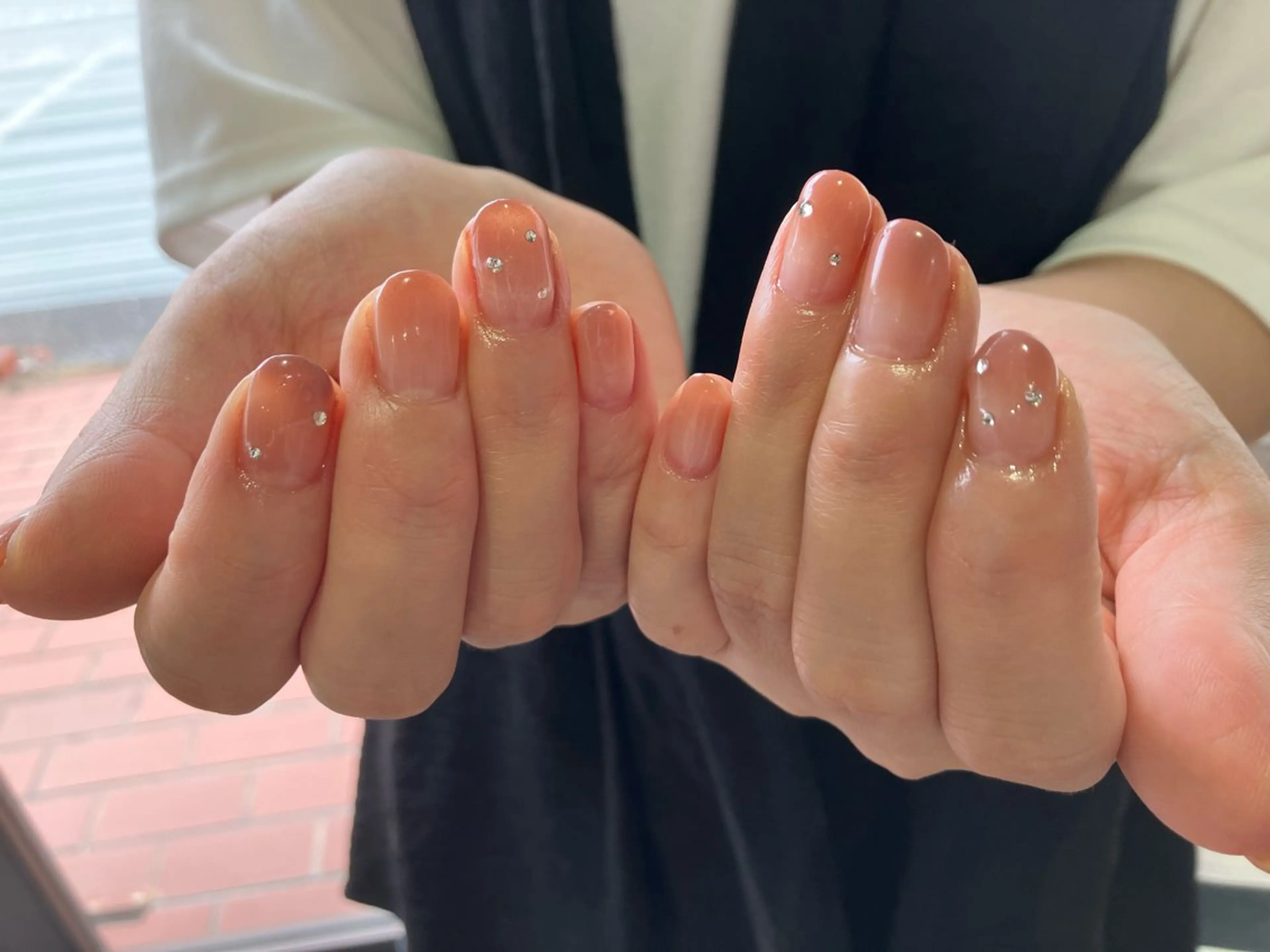 ネイル ジェルネイル グラデーション ハンドネイル nailsister まゆのネイルデザイン