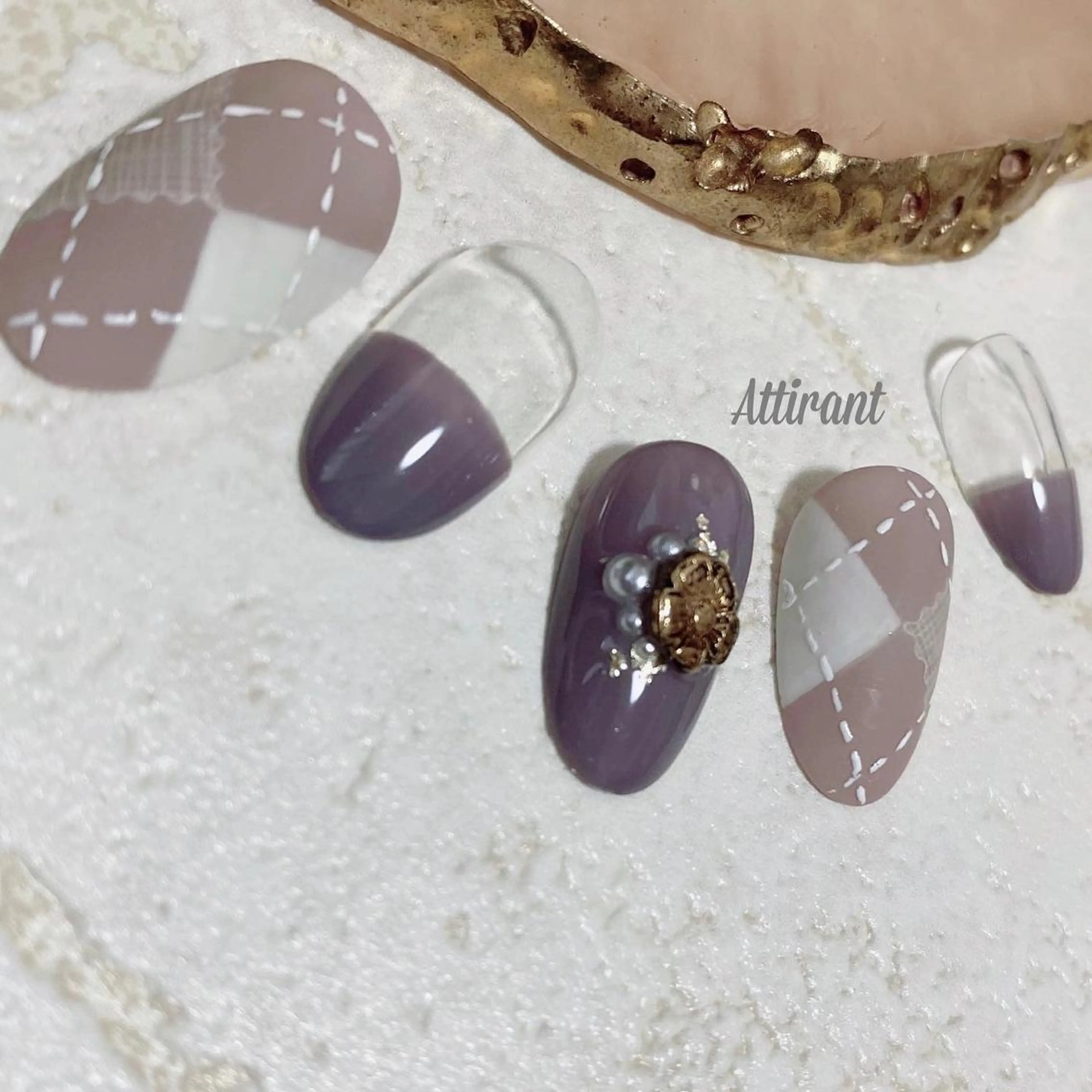 ネイル ハンドネイル ネイルサロン アティロン所属・ネイルサロン アティロンのネイルデザイン