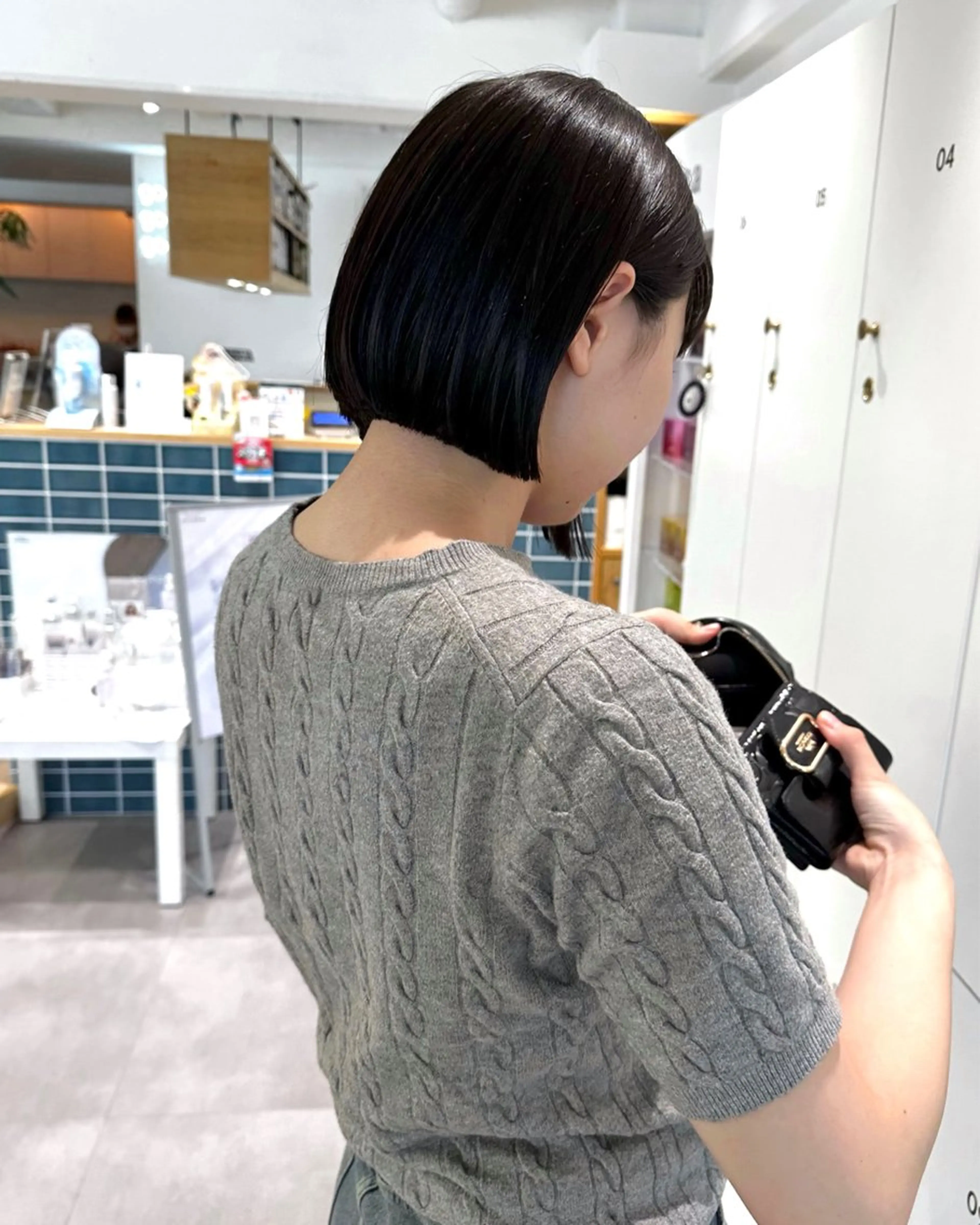 ショート ボブ Ocean Hair&Life  【オーシャンヘアーアンドライフ】所属・水田 成美のヘアスタイル