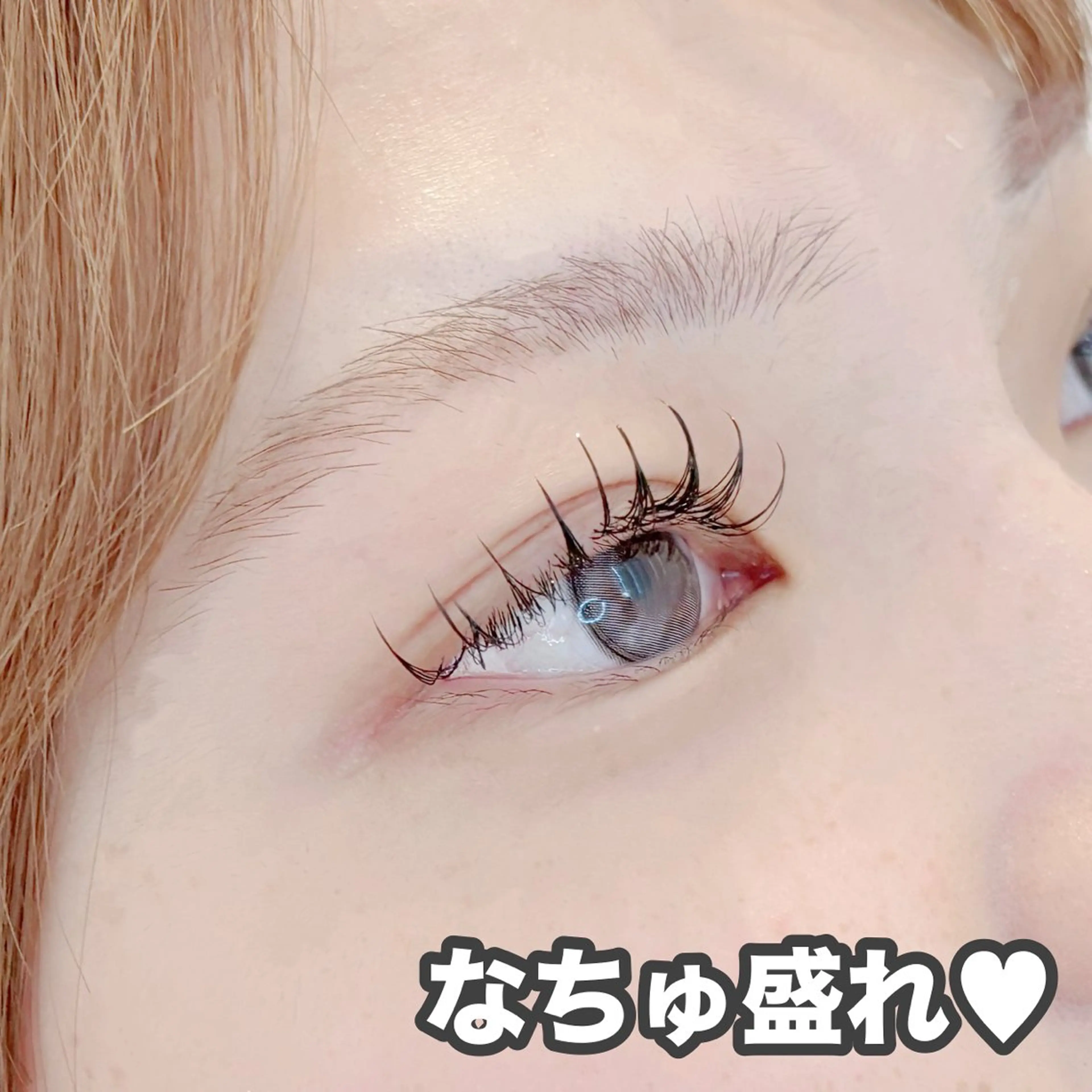 マツエク・マツパ ナチュラル PLATINUM DOLL yunaのマツエク・マツパデザイン