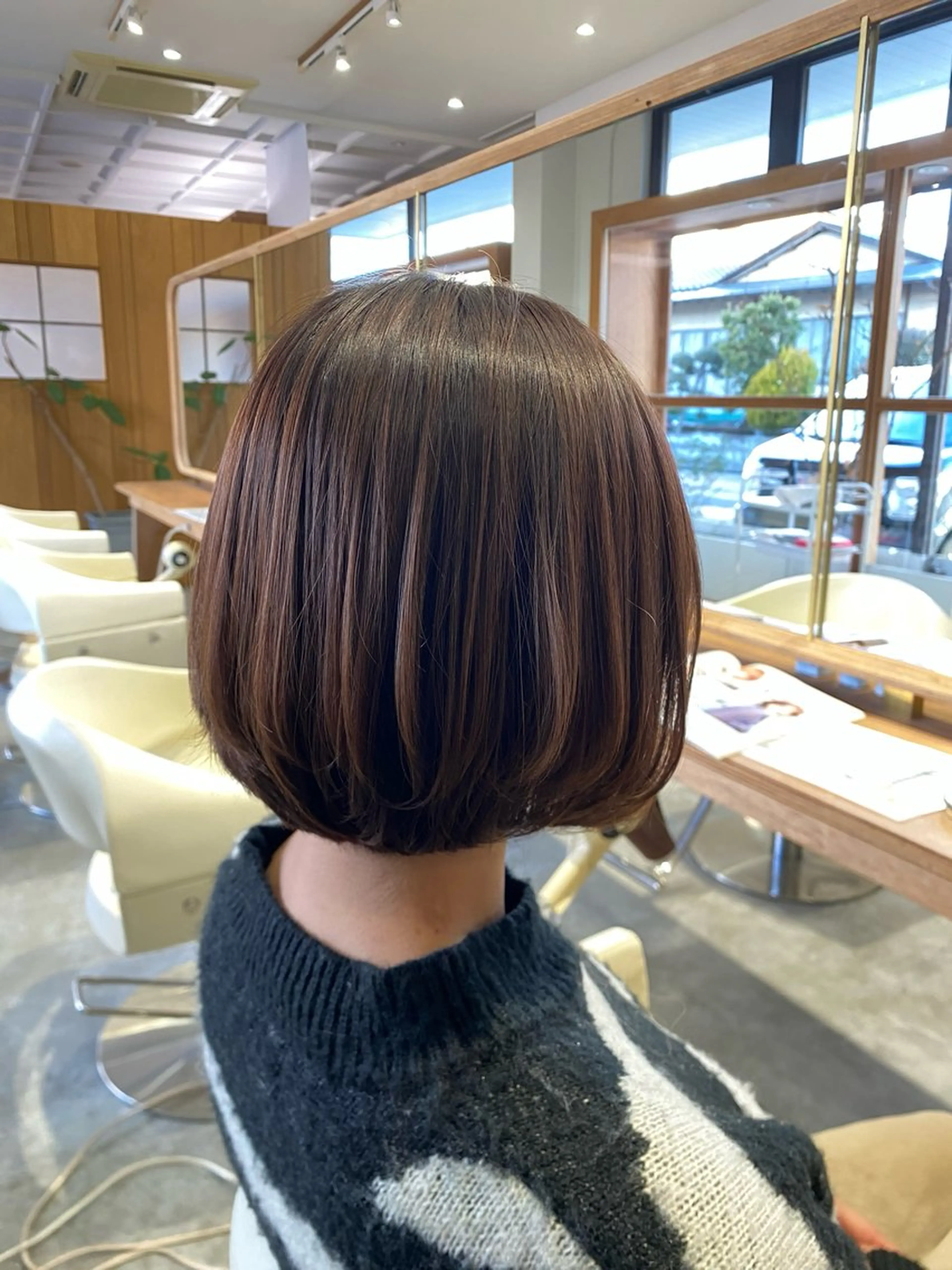 ショート ボブ レイヤーカット カット fulam所属・MIKU ／fulamのヘアスタイル