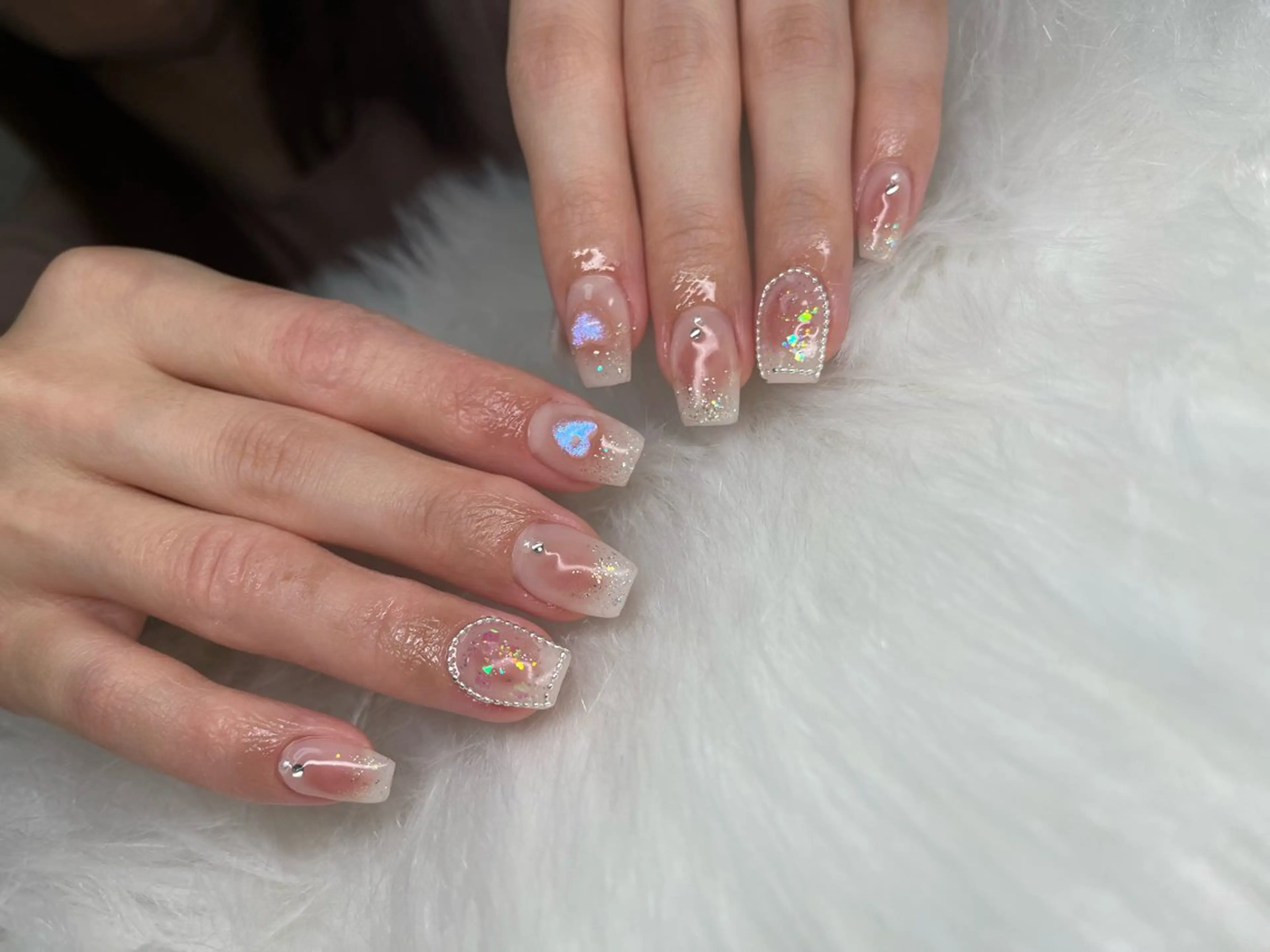 ネイル チークネイル 春ネイル JR西大路駅徒歩1分 JBネイルのネイルデザイン