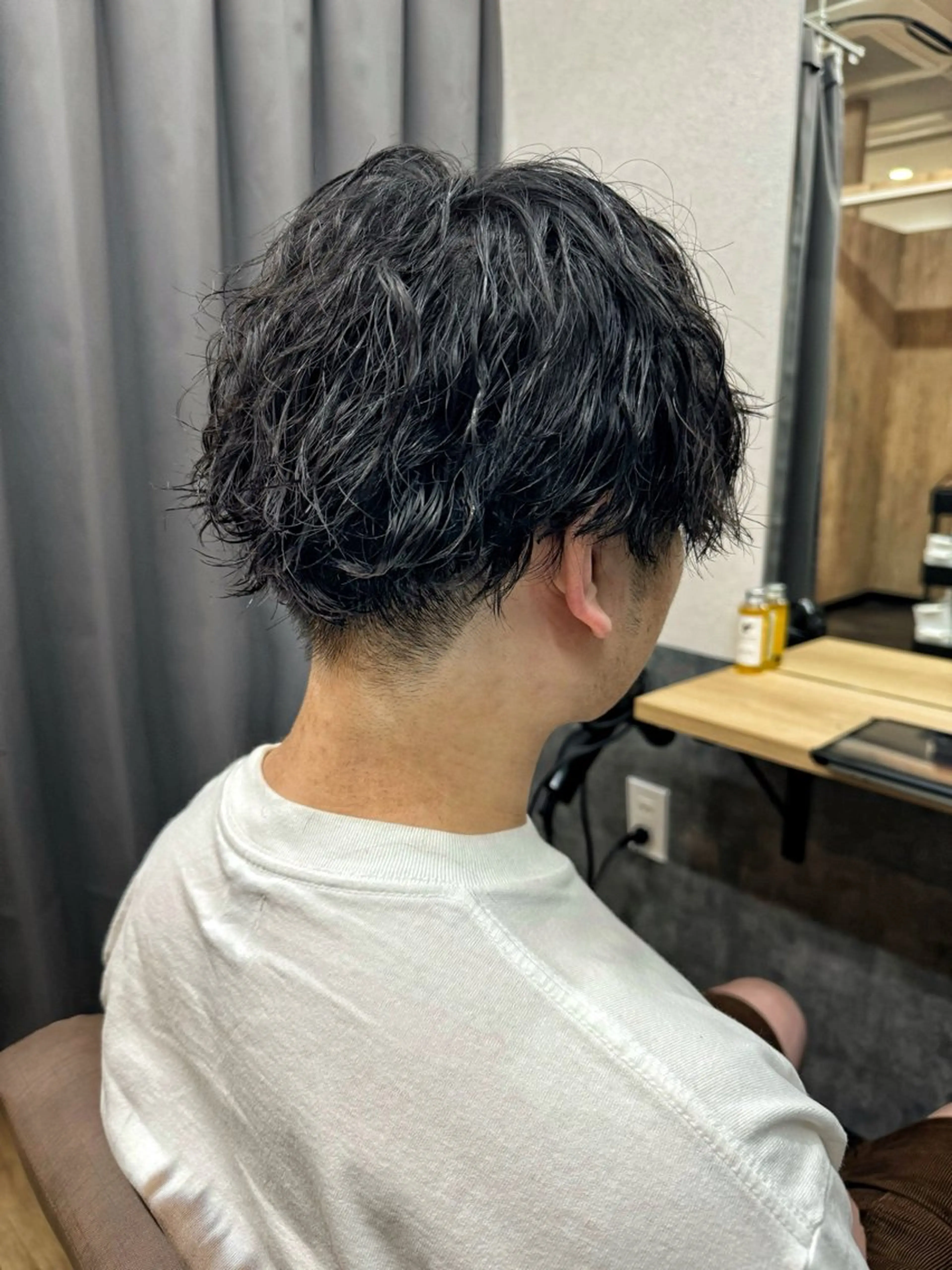 🏁メンズカット+ツイストスパイラルパーマ🏁の写真