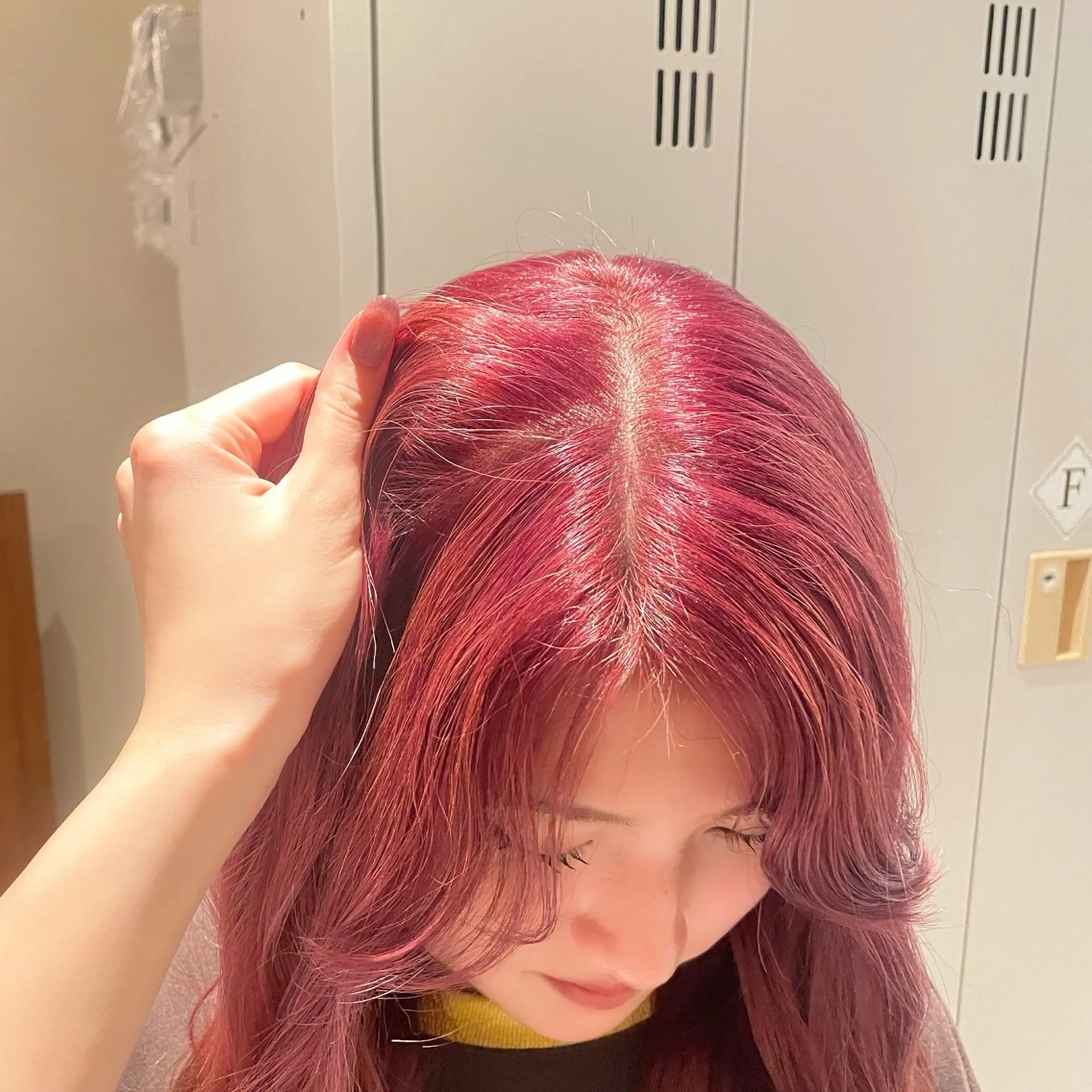 ロング カラー ブリーチ hiyori /韓国ヘアのヘアスタイル